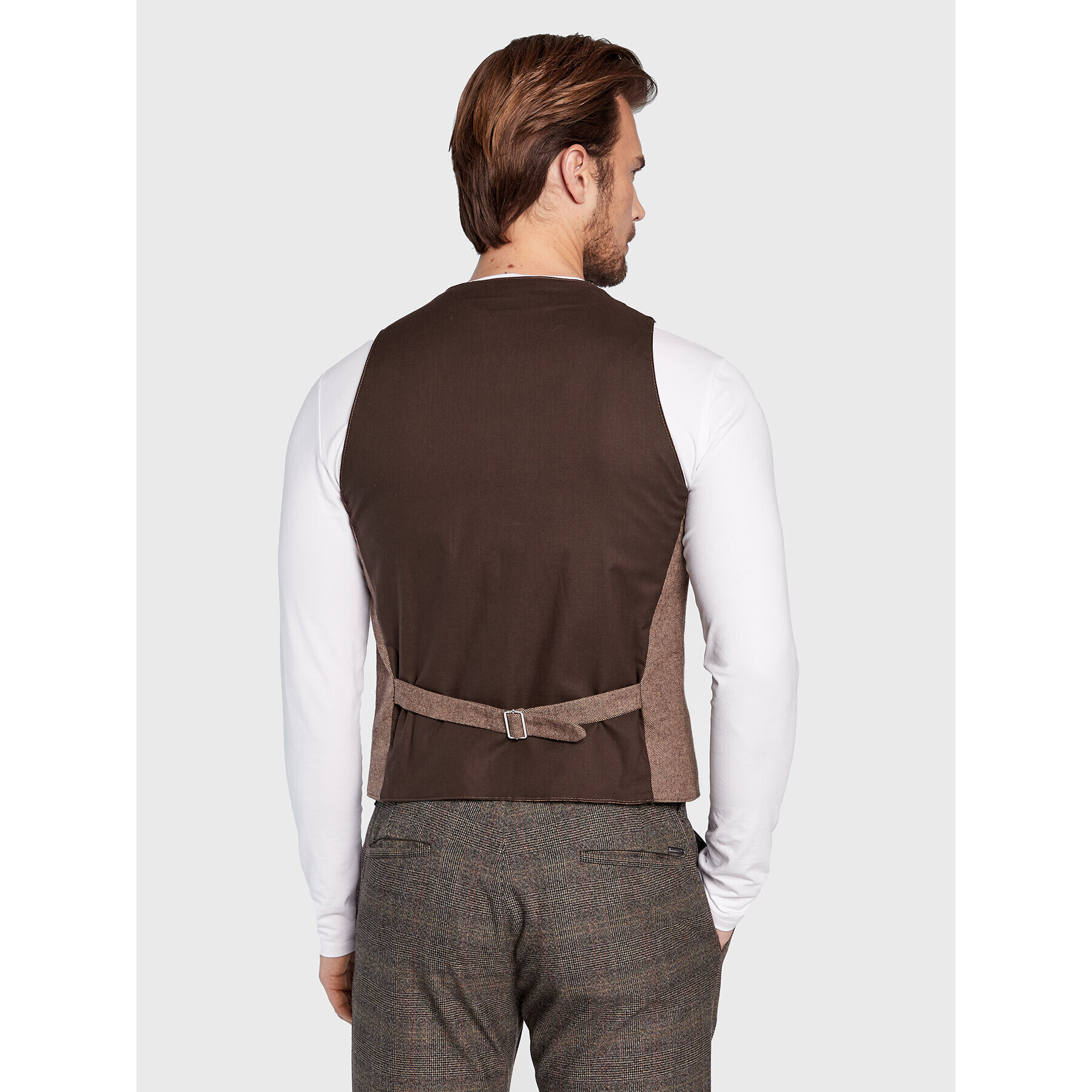 Imperial Елек L868EEF Кафяв Regular Fit - Pepit.bg