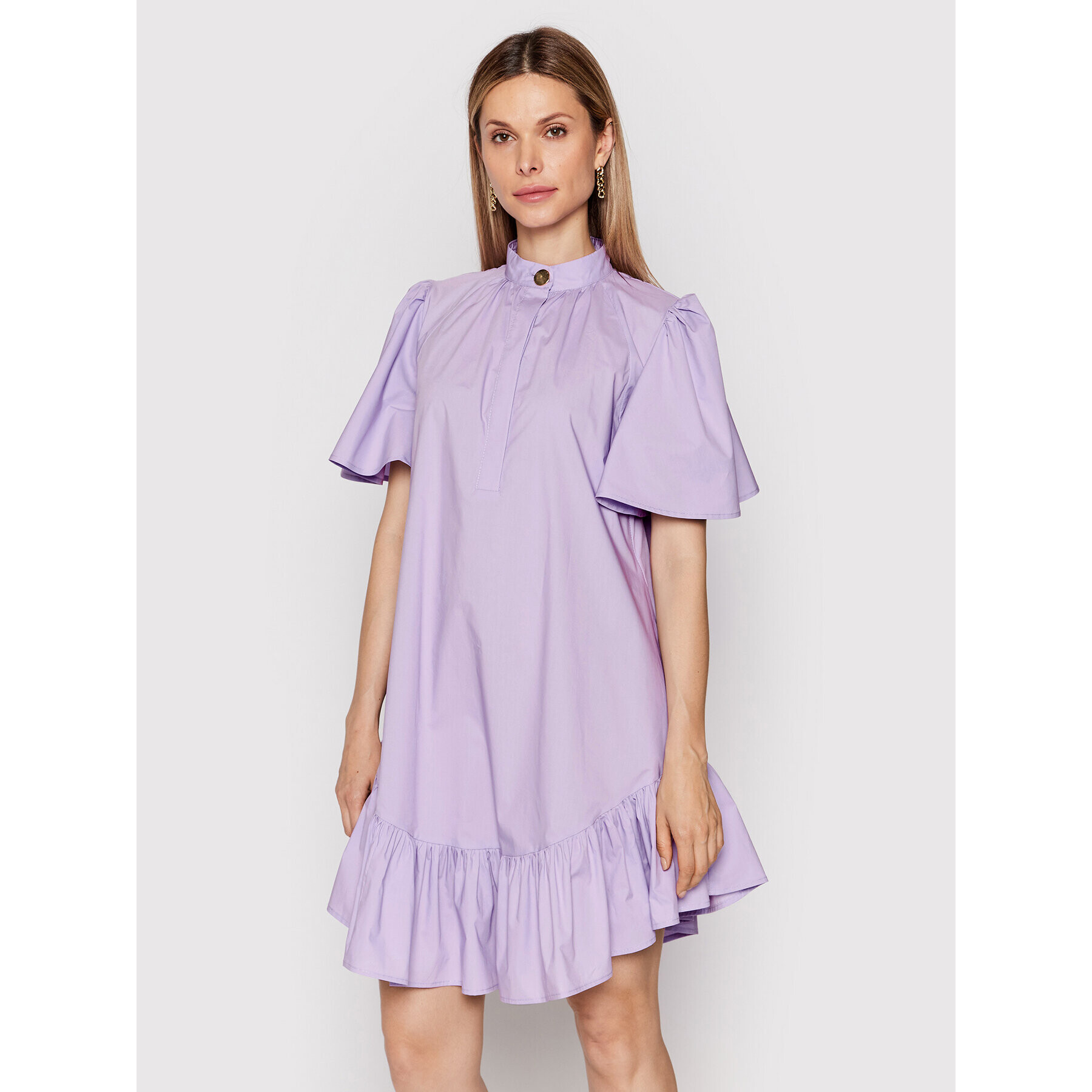 Imperial Ежедневна рокля ACQ6DPH Виолетов Relaxed Fit - Pepit.bg