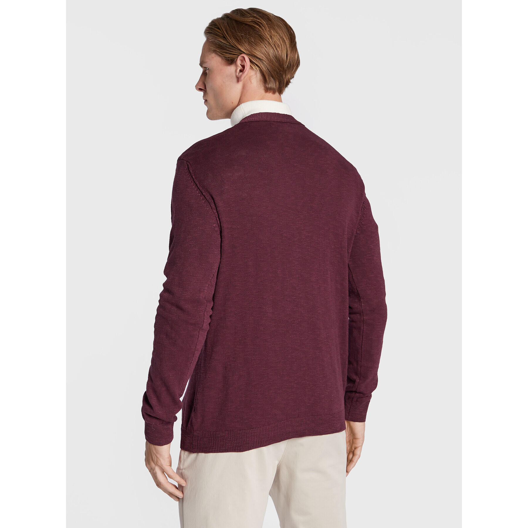 Imperial Кардиган M553B302 Бордо Regular Fit - Pepit.bg