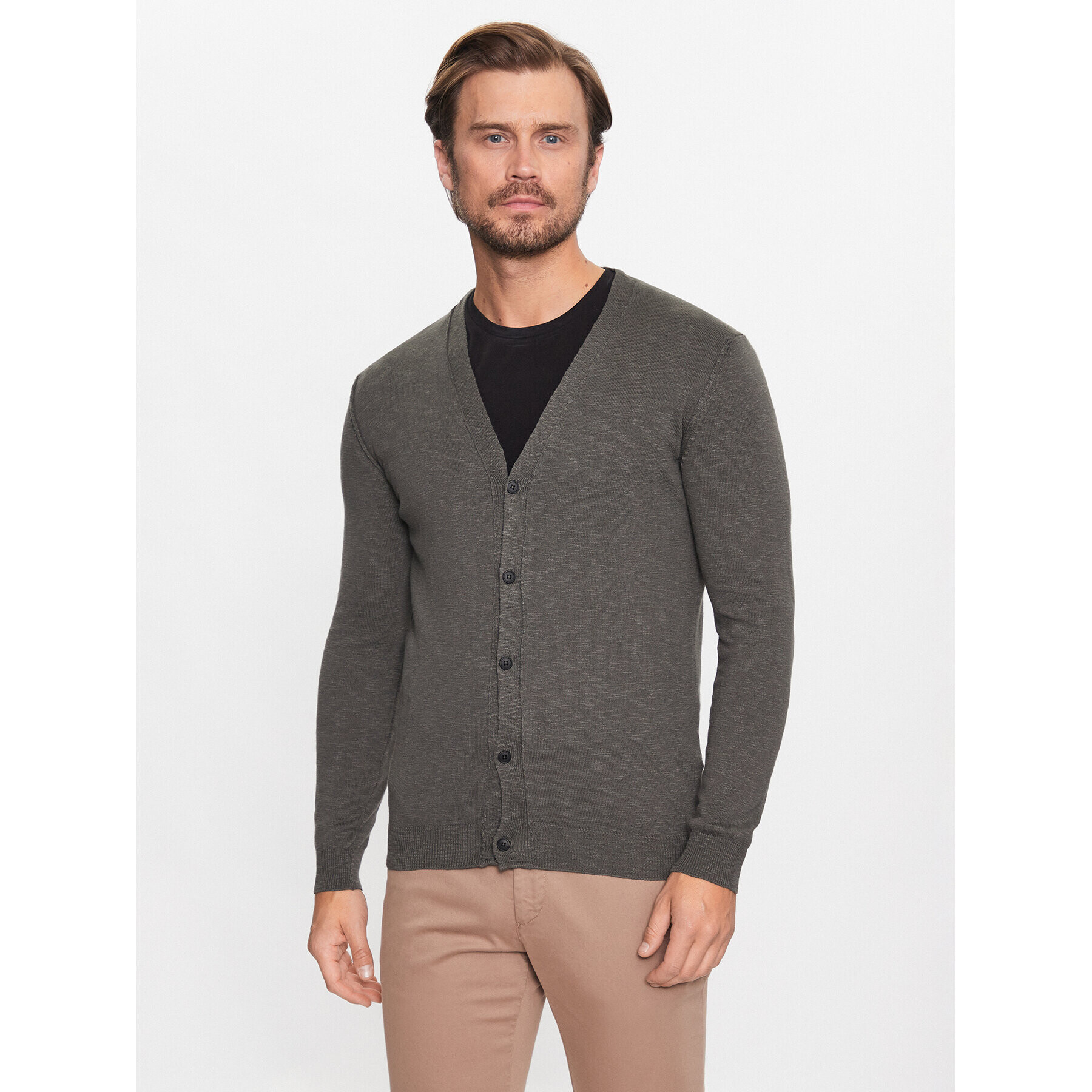 Imperial Кардиган M553B302 Каки Regular Fit - Pepit.bg