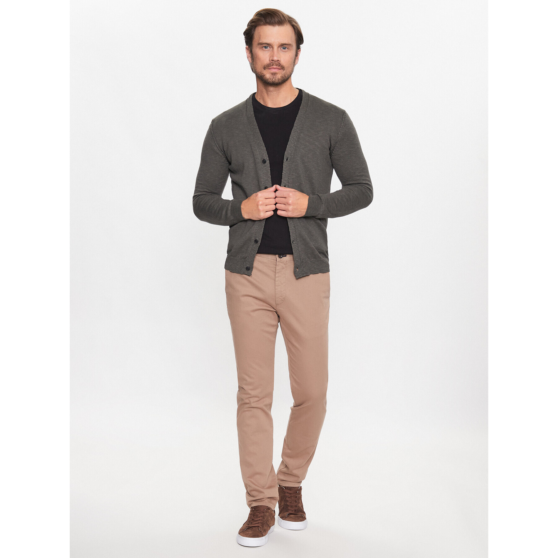 Imperial Кардиган M553B302 Каки Regular Fit - Pepit.bg
