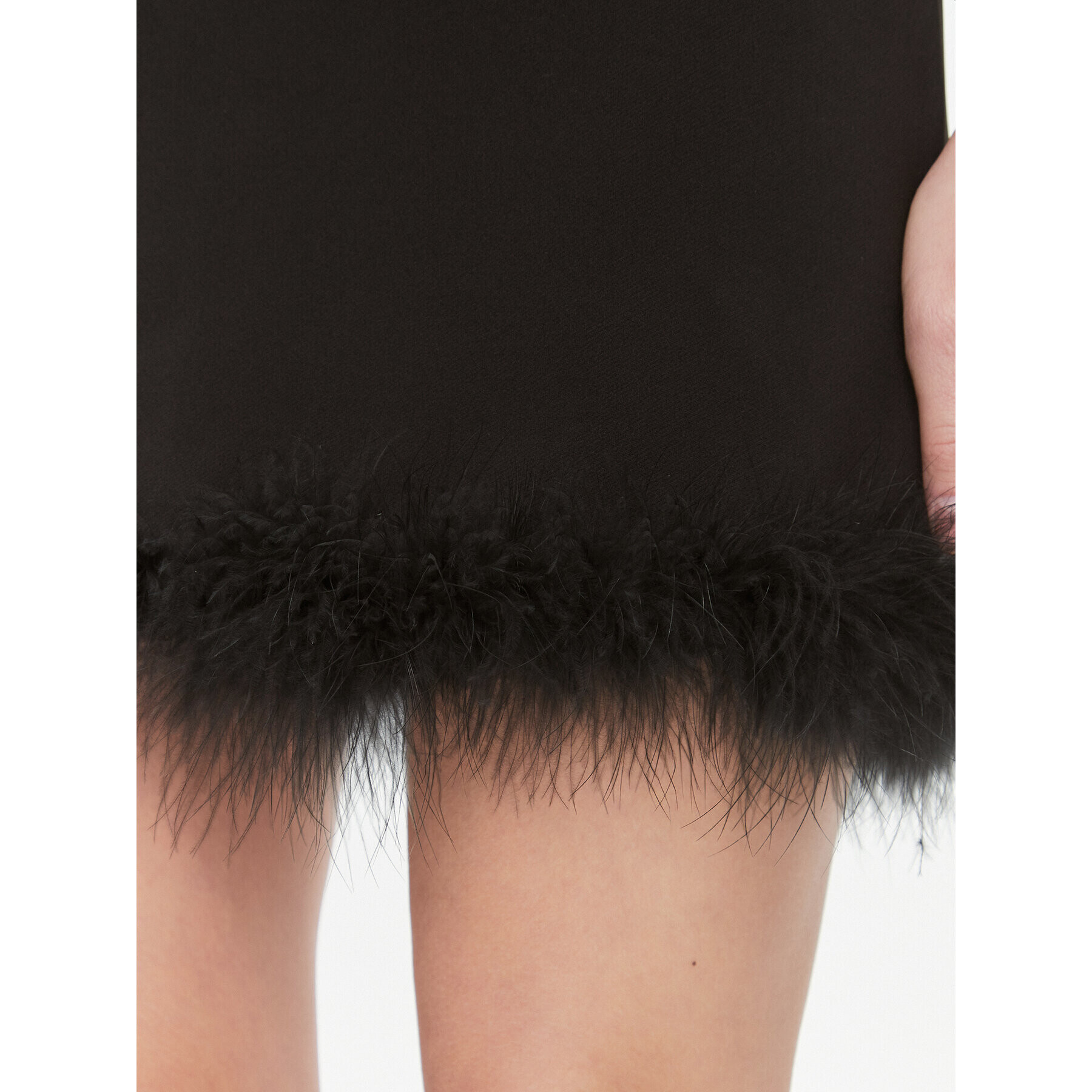 Imperial Коктейлна рокля A9990002Q Черен Regular Fit - Pepit.bg