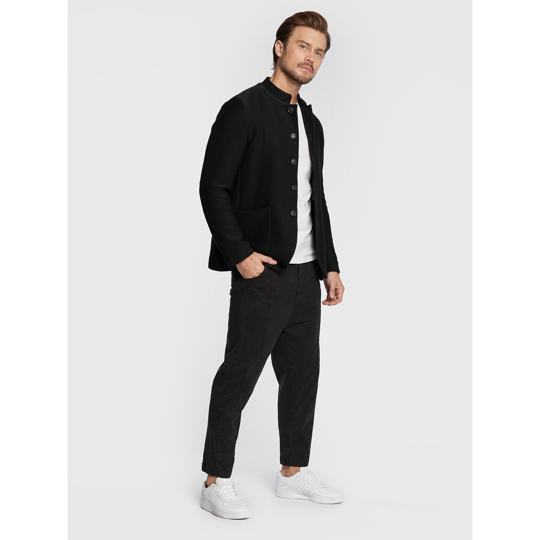 Imperial Преходно яке JZ3NEQR Черен Regular Fit - Pepit.bg