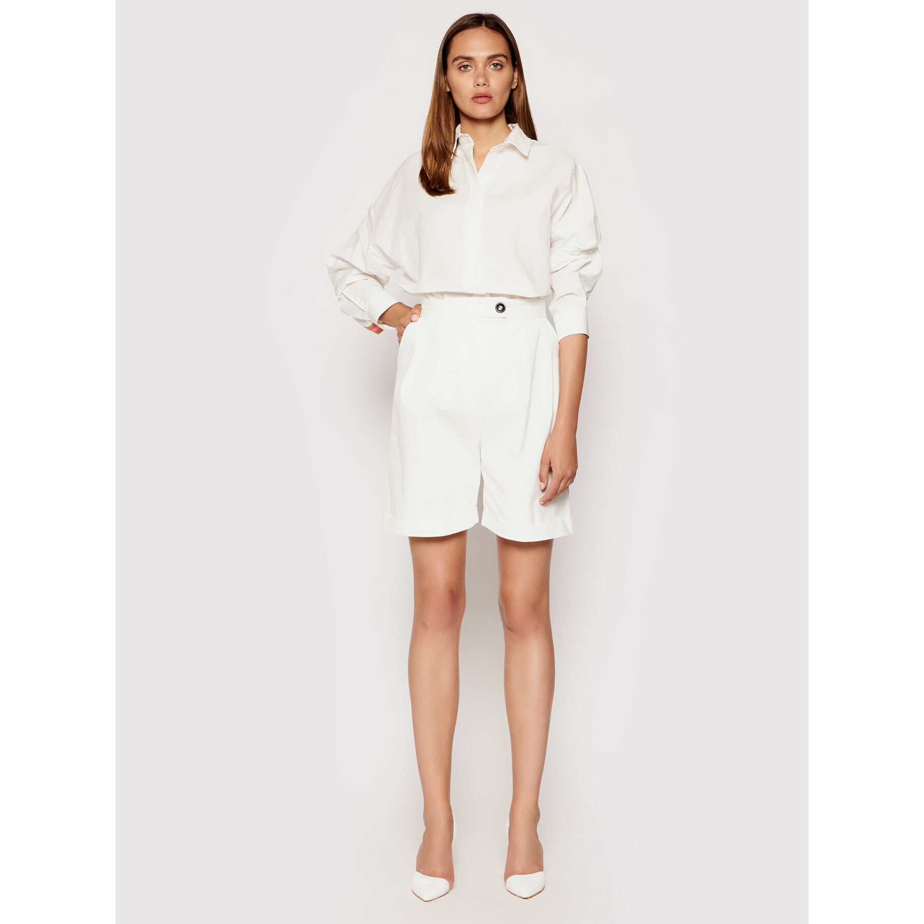 Imperial Риза CJT4BBDCF Бял Regular Fit - Pepit.bg