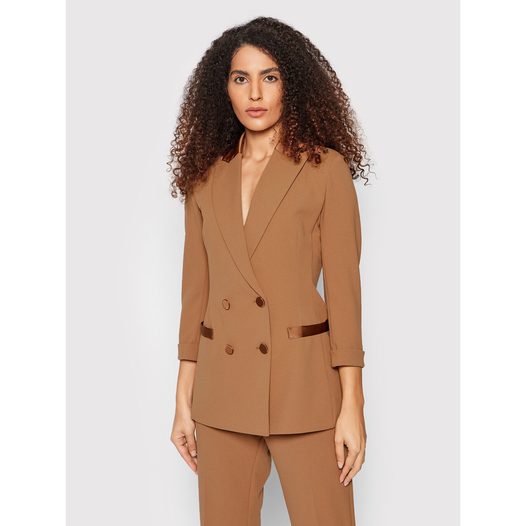 Imperial Блейзър JU25CDH Кафяв Regular Fit - Pepit.bg