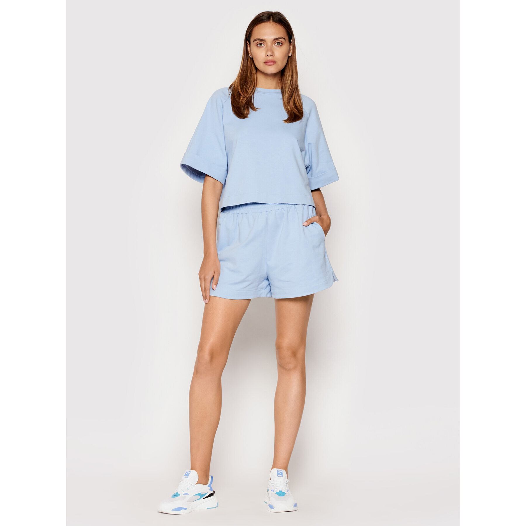Imperial Спортни шорти D149BCR Син Regular Fit - Pepit.bg
