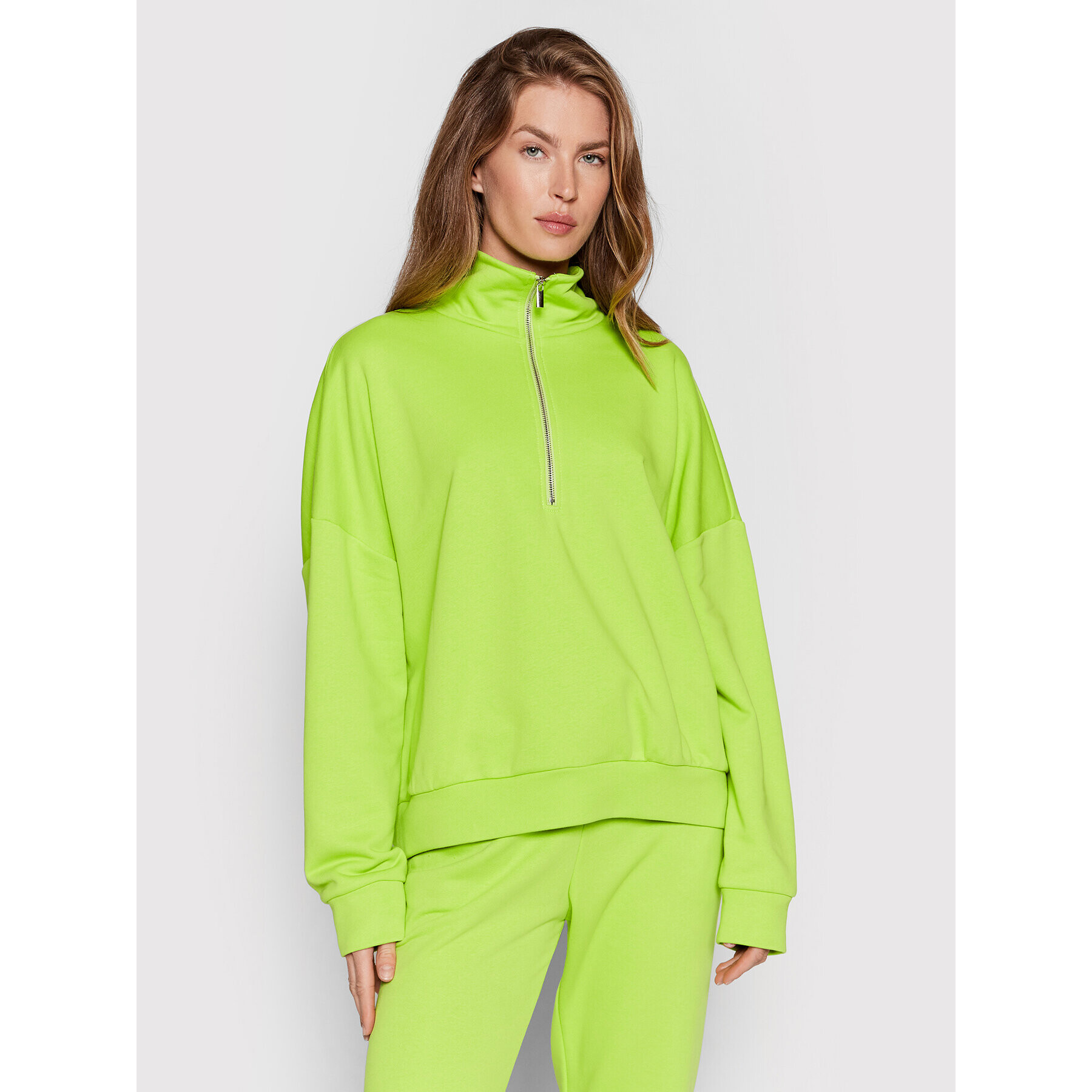 Imperial Суитшърт FE44DCZ Зелен Relaxed Fit - Pepit.bg