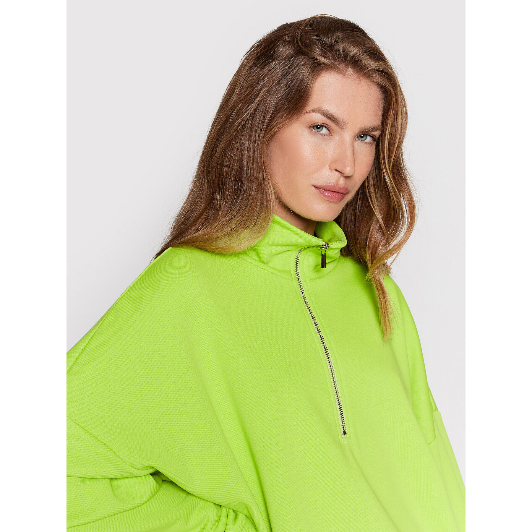 Imperial Суитшърт FE44DCZ Зелен Relaxed Fit - Pepit.bg