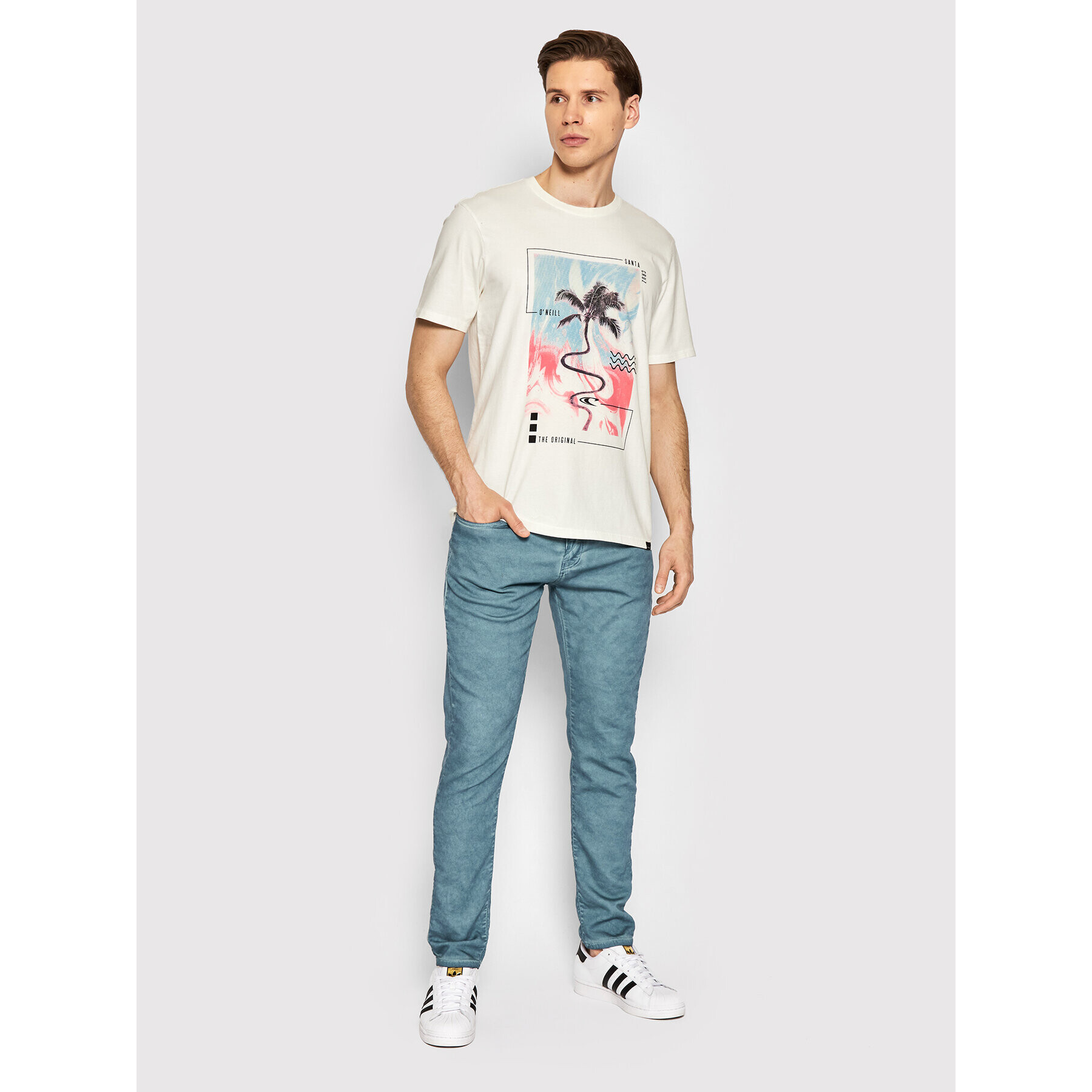 Imperial Текстилни панталони P372MRCC02 Син Regular Fit - Pepit.bg