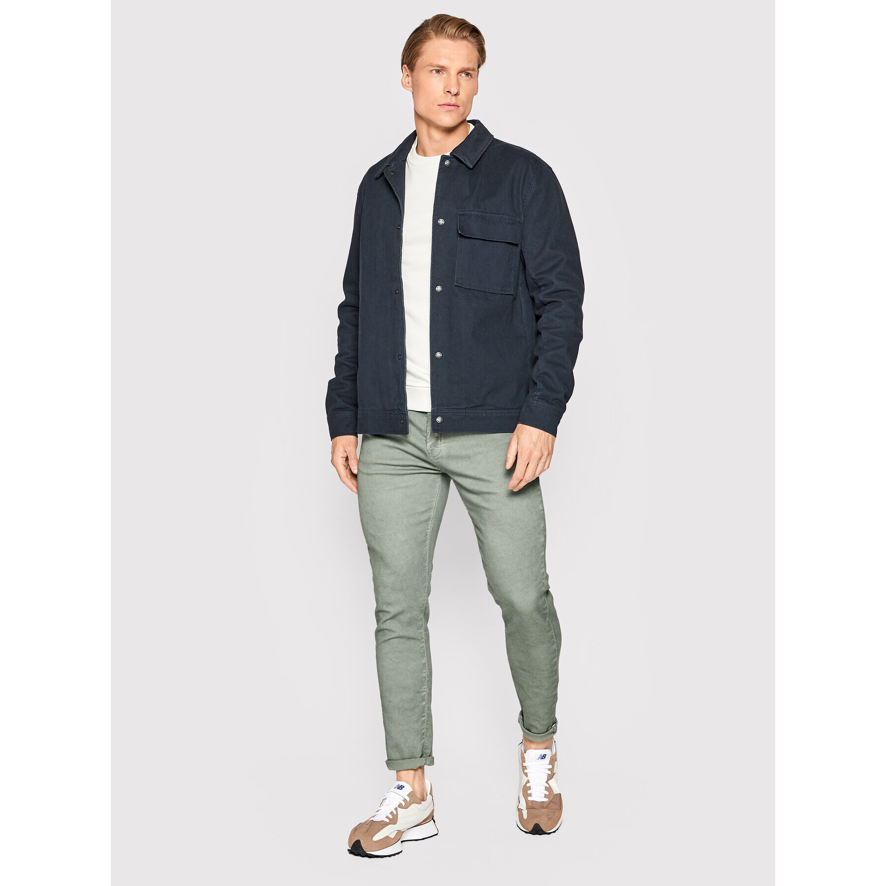 Imperial Текстилни панталони P372MRCC02 Сив Regular Fit - Pepit.bg