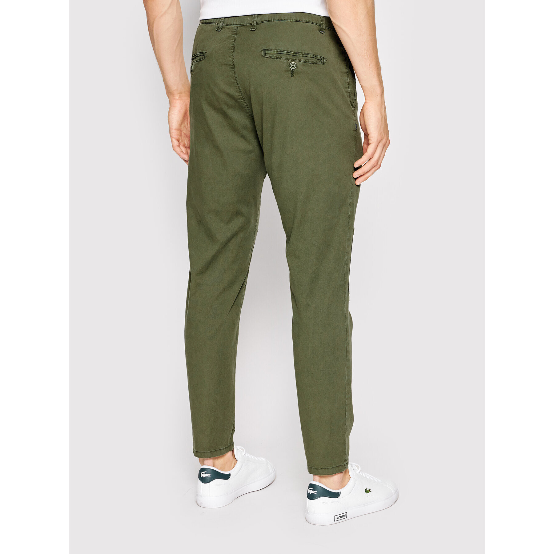 Imperial Текстилни панталони P640315503 Зелен Regular Fit - Pepit.bg