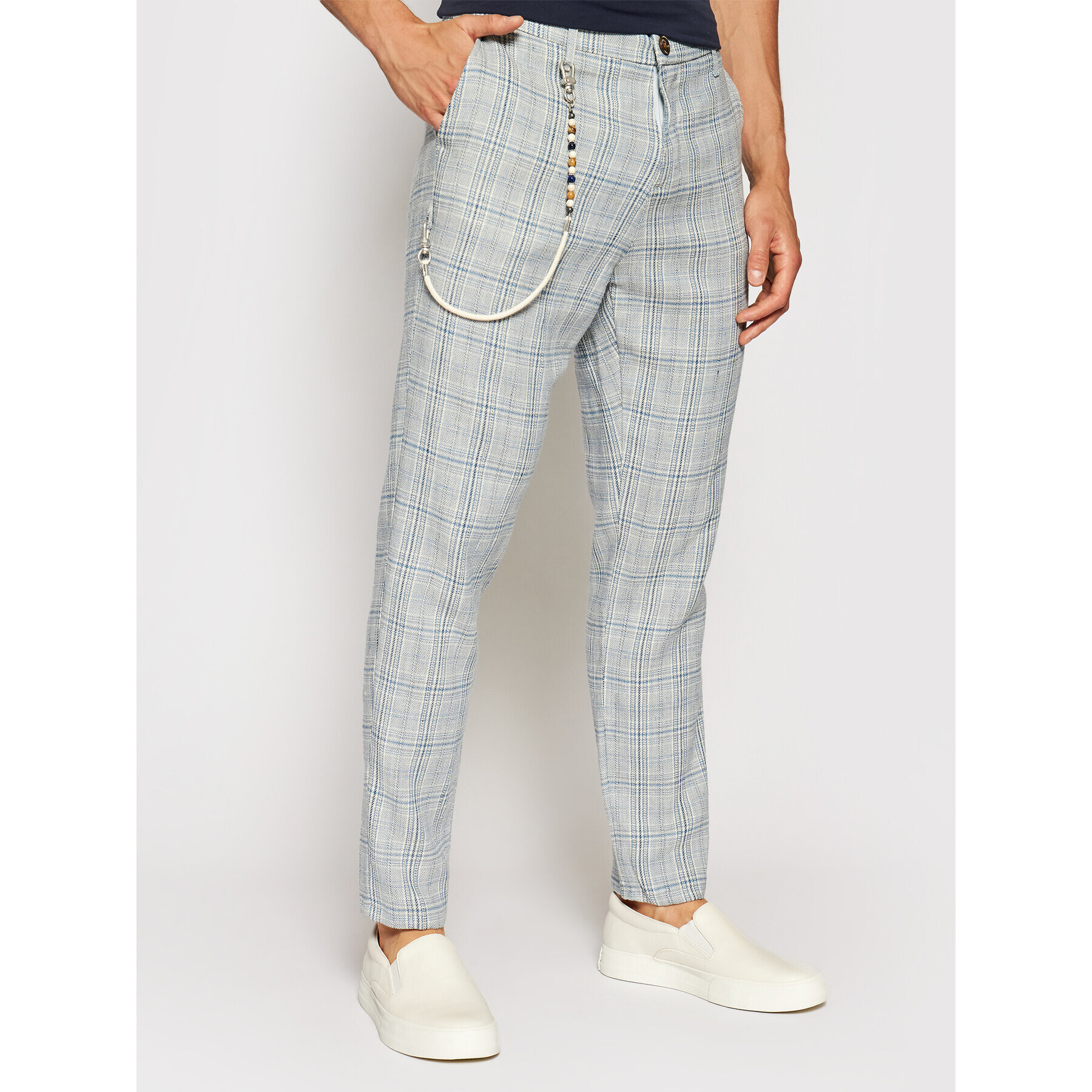 Imperial Текстилни панталони PD2FBPO Син Slim Fit - Pepit.bg