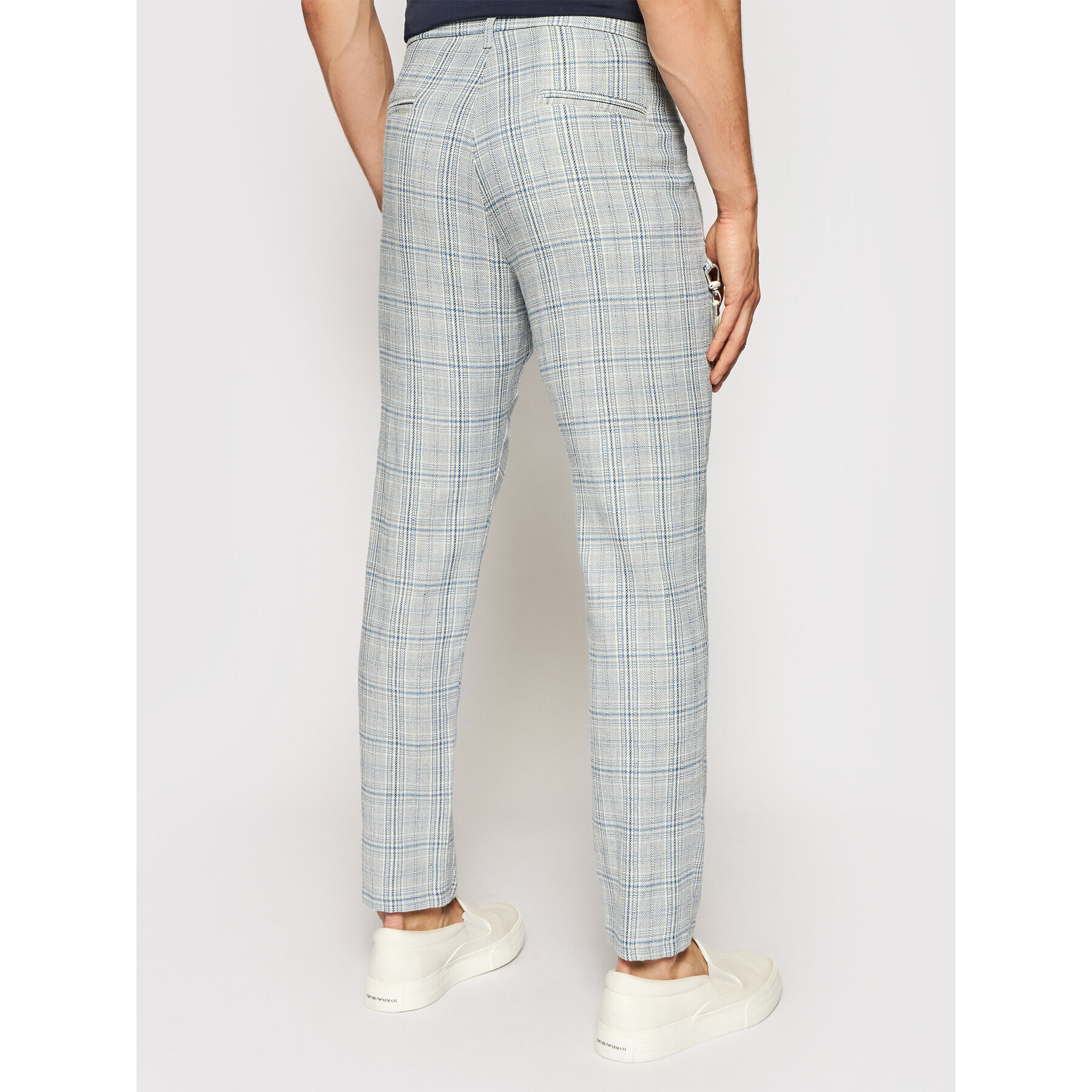Imperial Текстилни панталони PD2FBPO Син Slim Fit - Pepit.bg