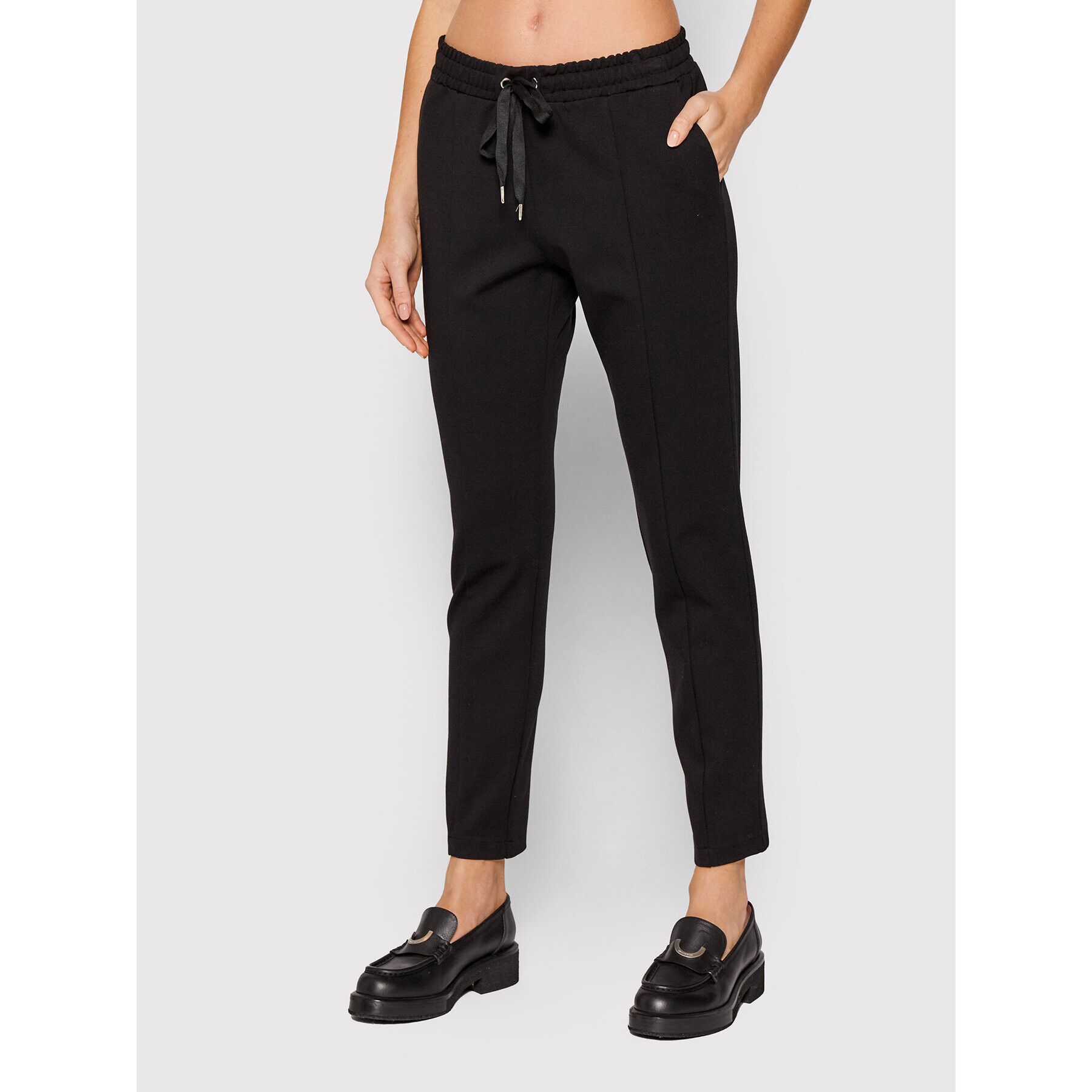 Imperial Текстилни панталони PTU9CBQ Черен Regular Fit - Pepit.bg