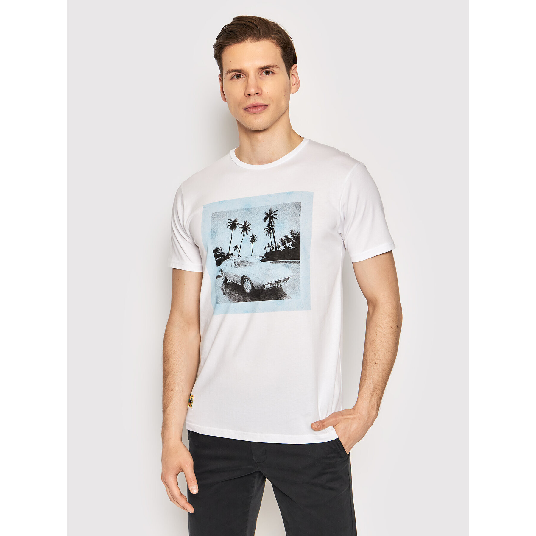 Imperial Тишърт T6410155IM Бял Regular Fit - Pepit.bg