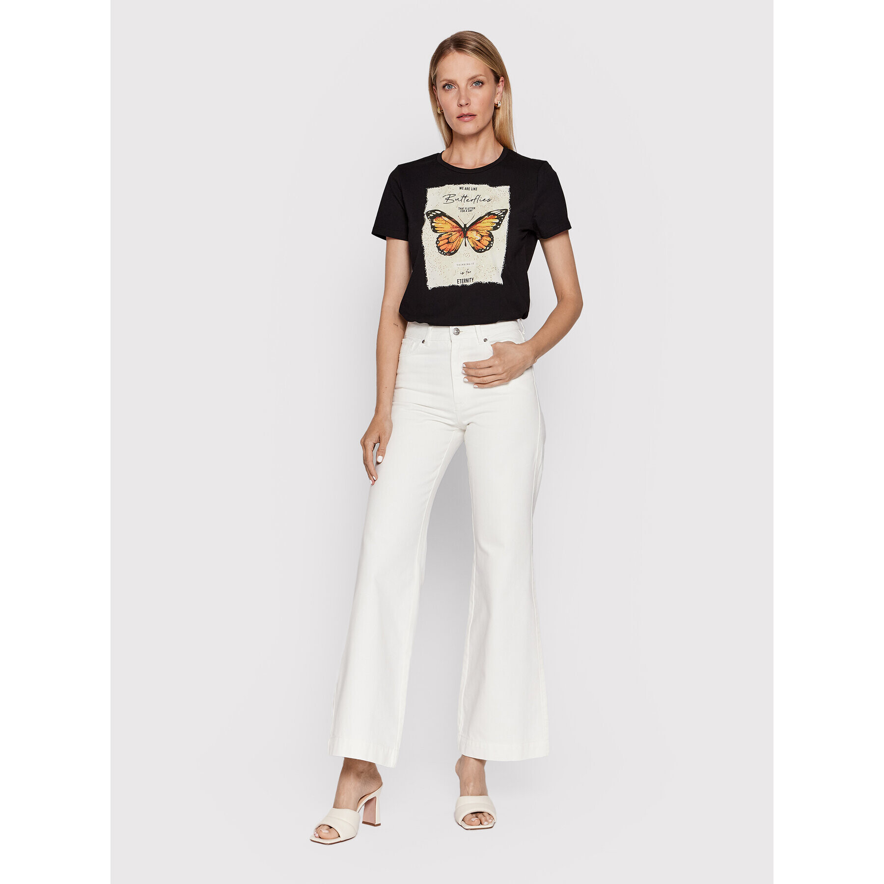 Imperial Тишърт TJ89DAISF Черен Regular Fit - Pepit.bg