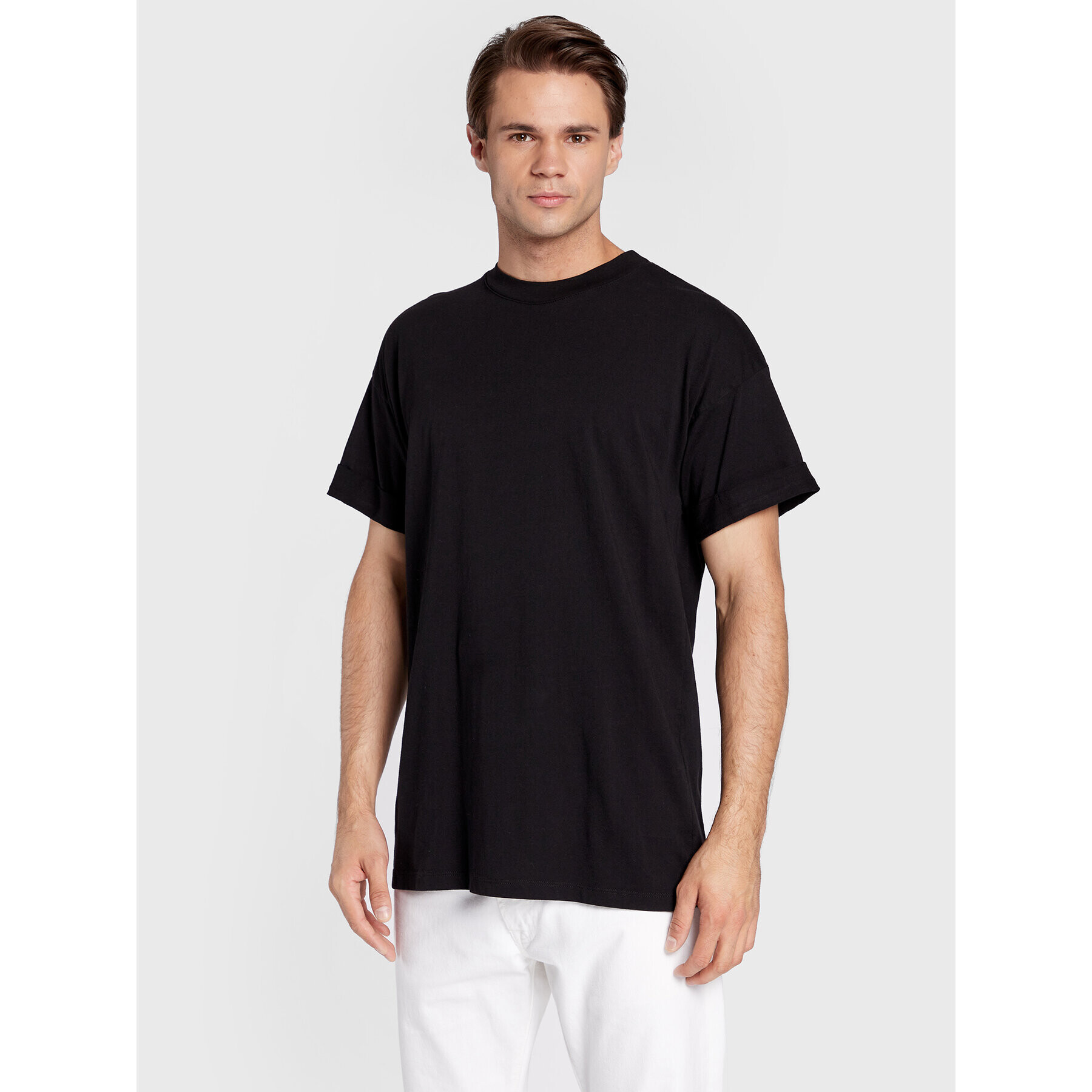Imperial Тишърт TK24EDTL Черен Relaxed Fit - Pepit.bg