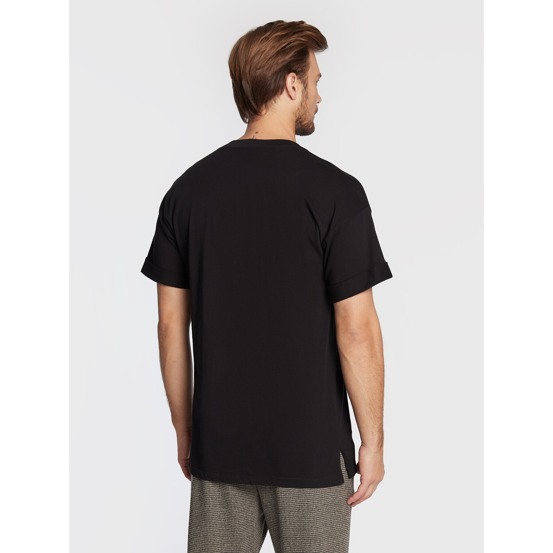 Imperial Тишърт TK25EDTL Черен Relaxed Fit - Pepit.bg
