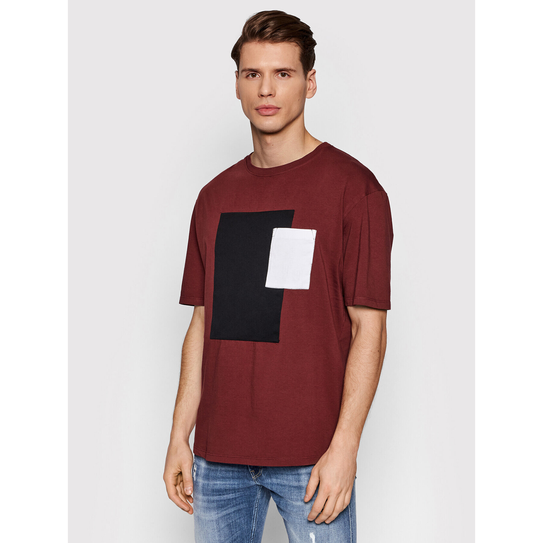 Imperial Тишърт TM19CBNL Бордо Regular Fit - Pepit.bg