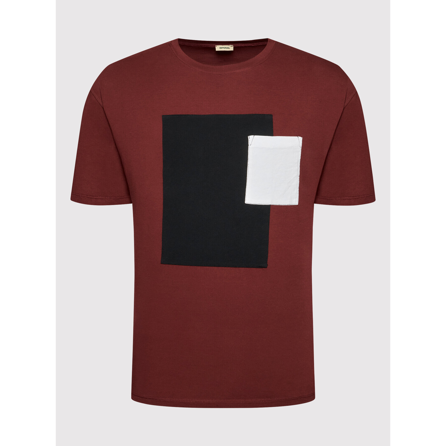 Imperial Тишърт TM19CBNL Бордо Regular Fit - Pepit.bg