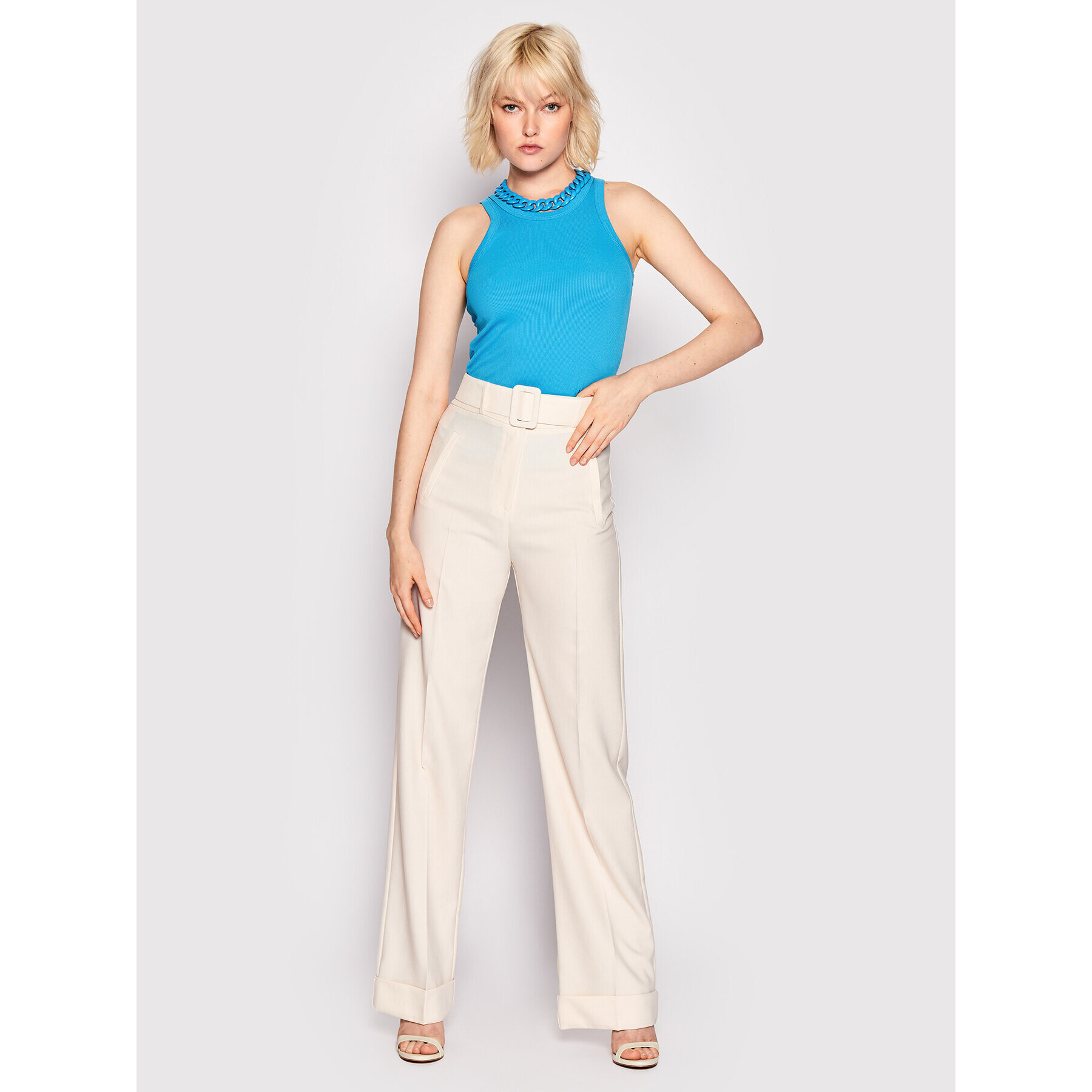 Imperial топ RFB8DPQ Син Slim Fit - Pepit.bg