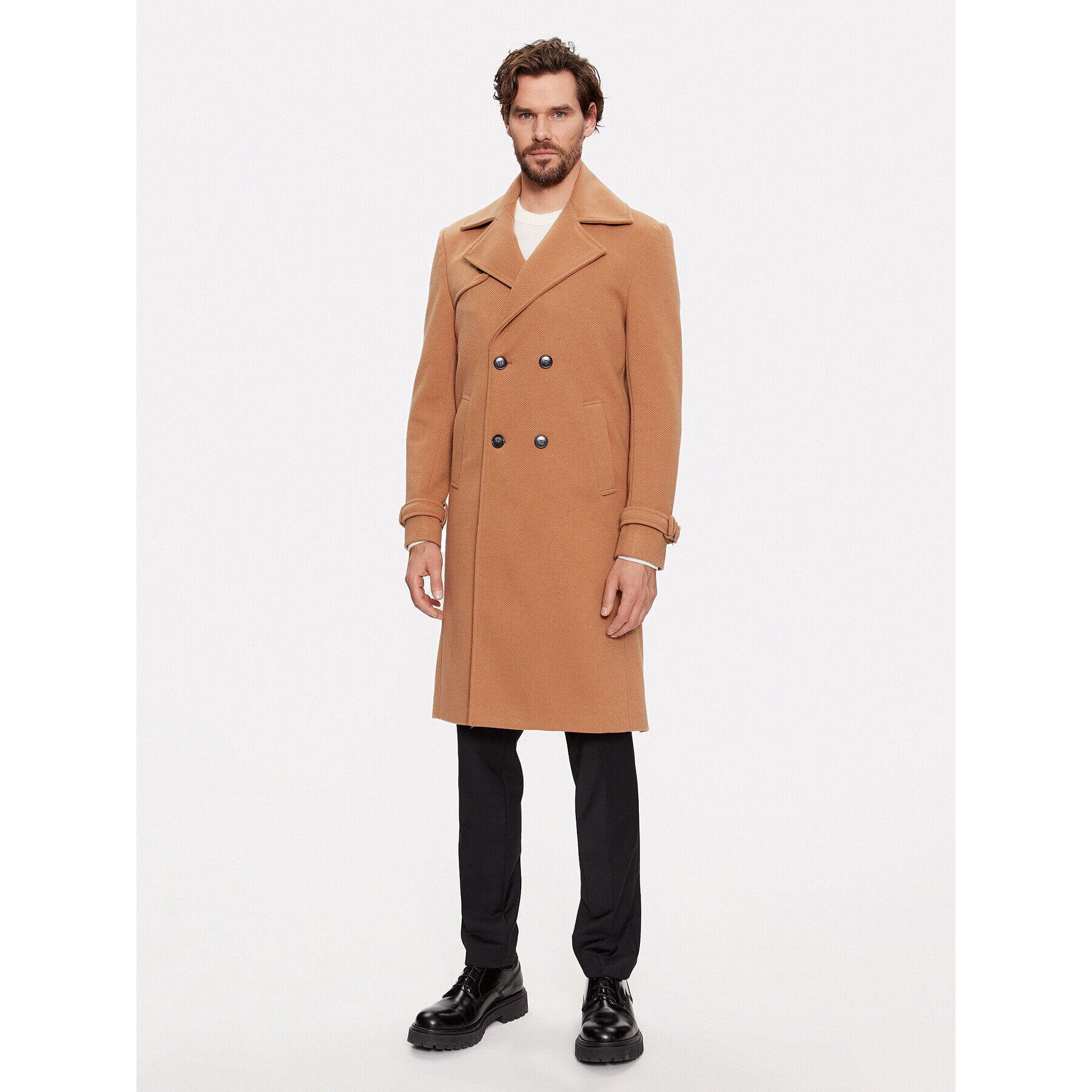 Imperial Зимно палто K5441K4809 Кафяв Regular Fit - Pepit.bg
