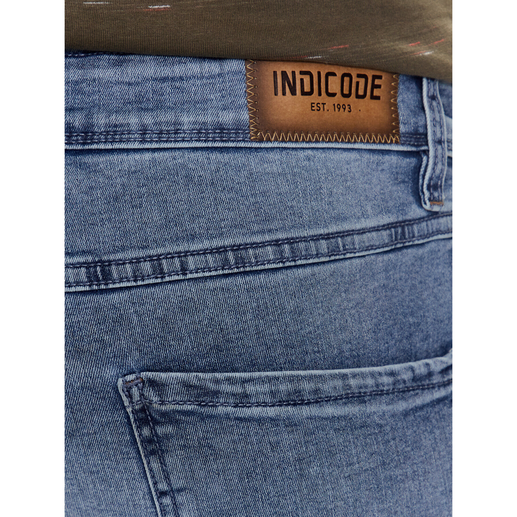 INDICODE Дънки Dave Hydro Denim 65-234 Син Regular Fit - Pepit.bg