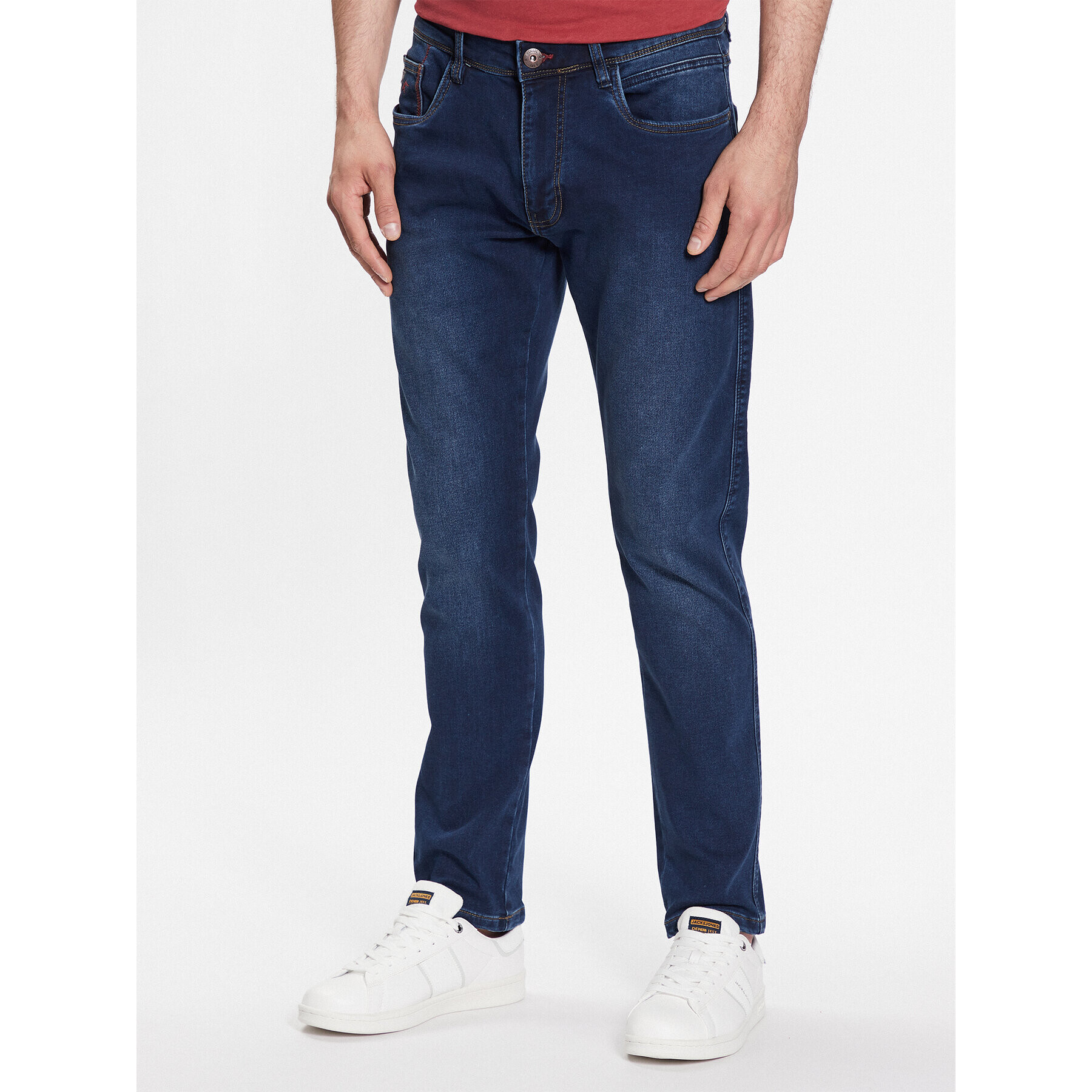 INDICODE Дънки Dave Jogger 65-362 Тъмносин Regular Fit - Pepit.bg