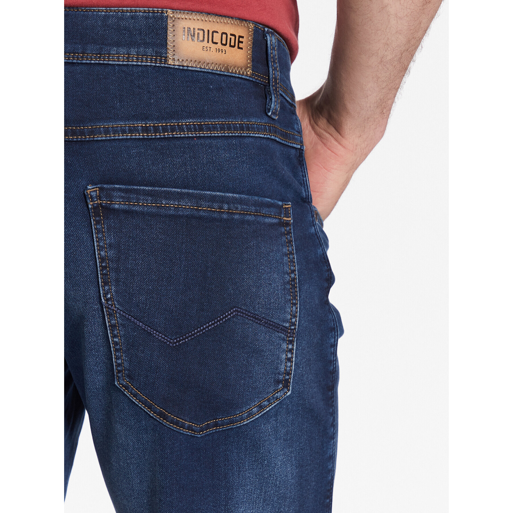 INDICODE Дънки Dave Jogger 65-362 Тъмносин Regular Fit - Pepit.bg