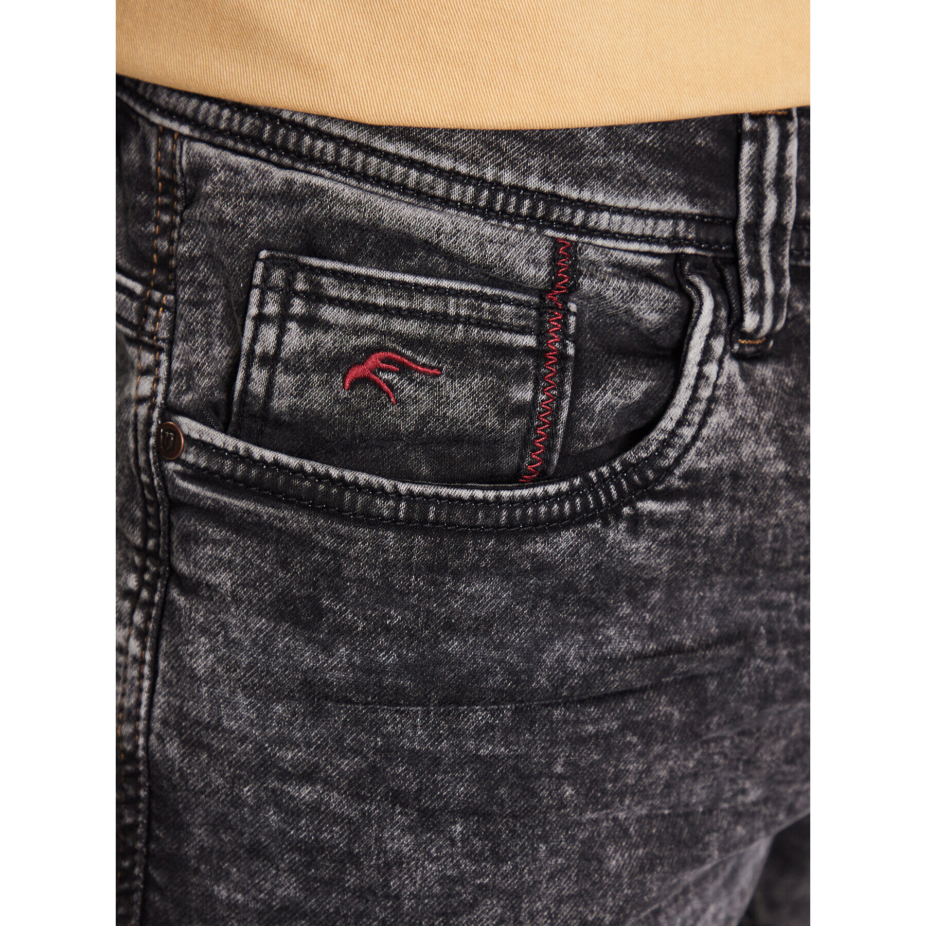 INDICODE Дънкови шорти Delmare 70-682 Черен Regular Fit - Pepit.bg