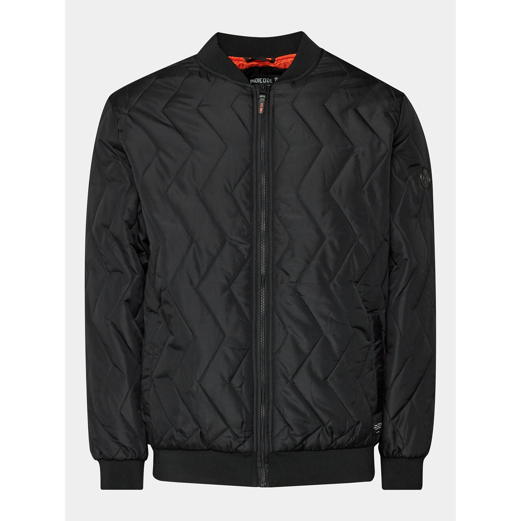 INDICODE Яке бомбър Ichnos 15-722 Черен Regular Fit - Pepit.bg