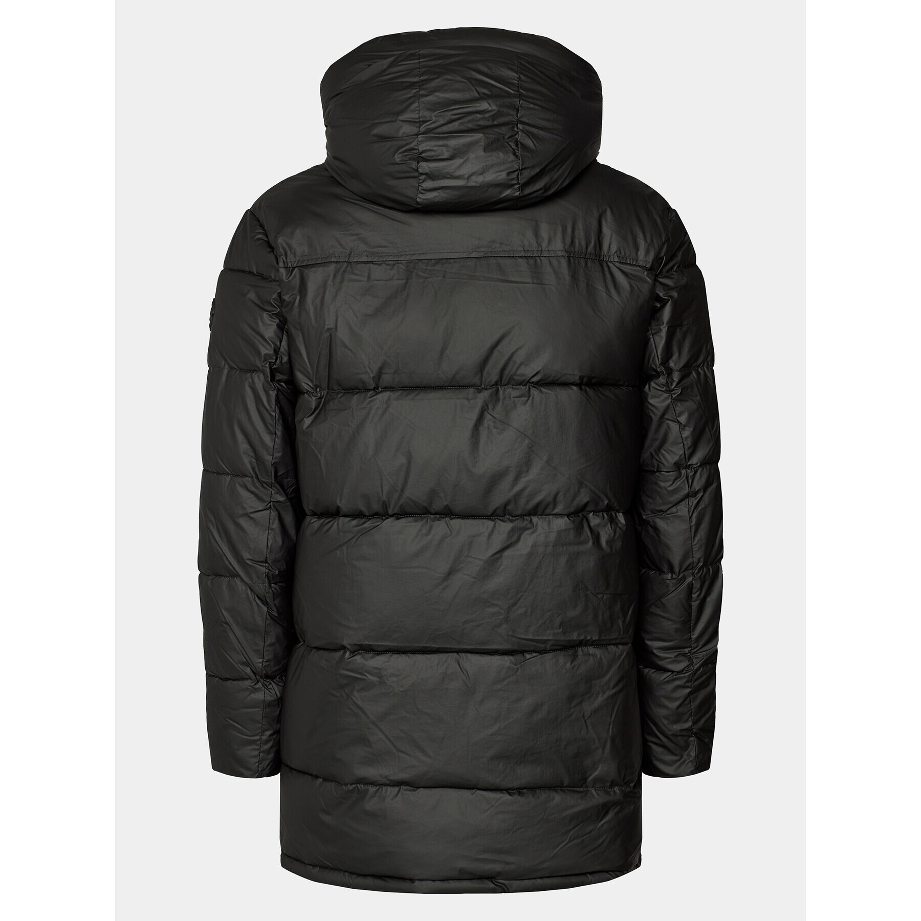 INDICODE Пухено яке Declan 15-721 Черен Regular Fit - Pepit.bg