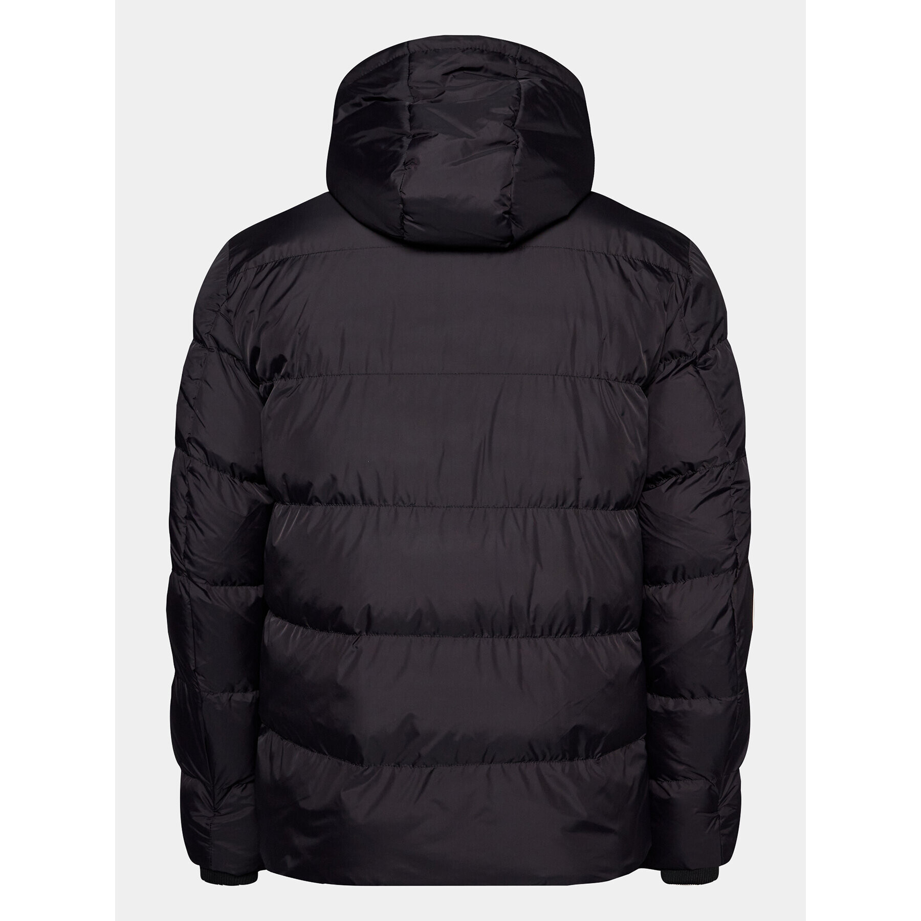 INDICODE Пухено яке Hoover Plain 15-564SO Черен Regular Fit - Pepit.bg