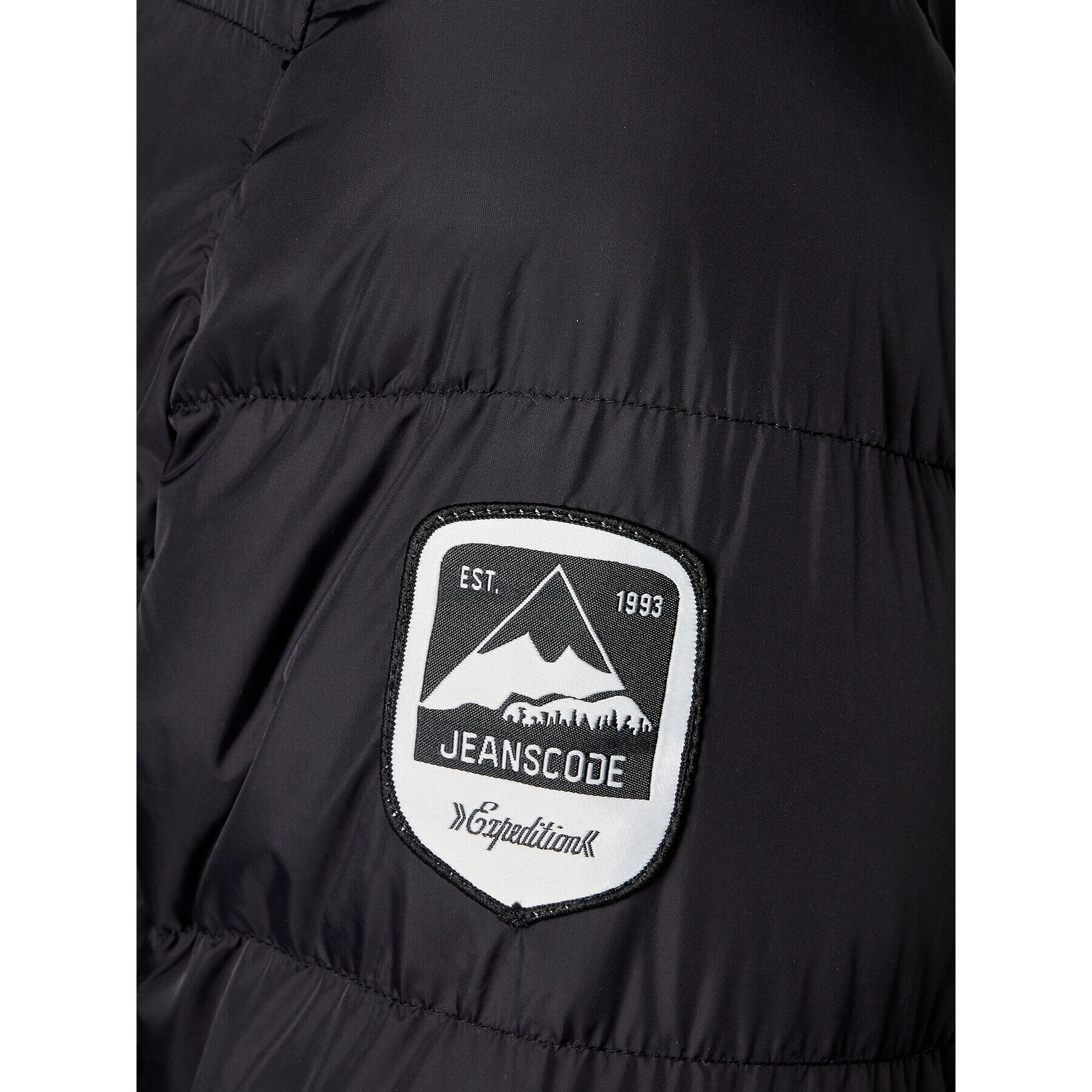 INDICODE Пухено яке Hoover Plain 15-564SO Черен Regular Fit - Pepit.bg