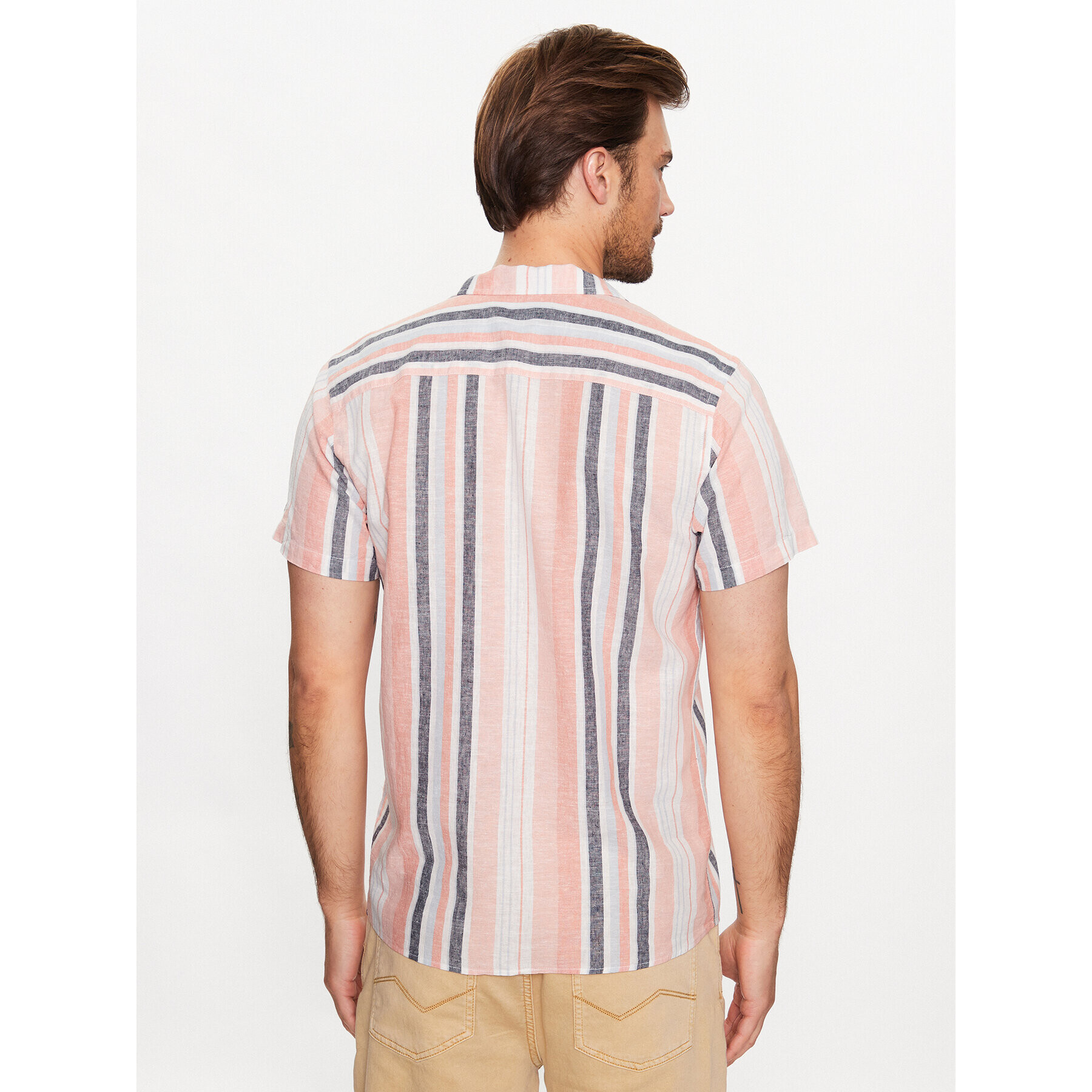 INDICODE Риза Fitzpatrick 20-297 Розов Regular Fit - Pepit.bg