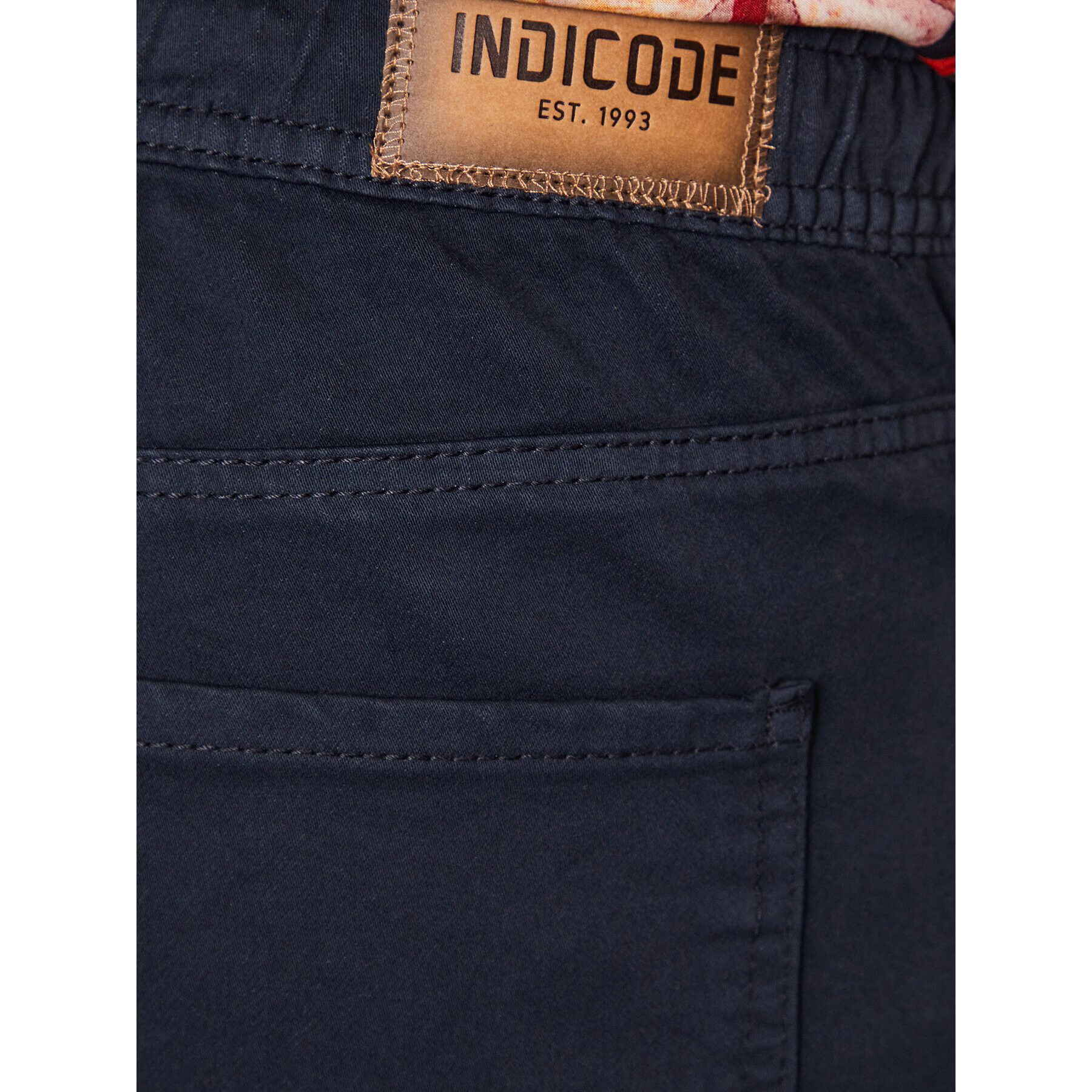 INDICODE Шорти от плат Rosson 70-646 Тъмносин Regular Fit - Pepit.bg