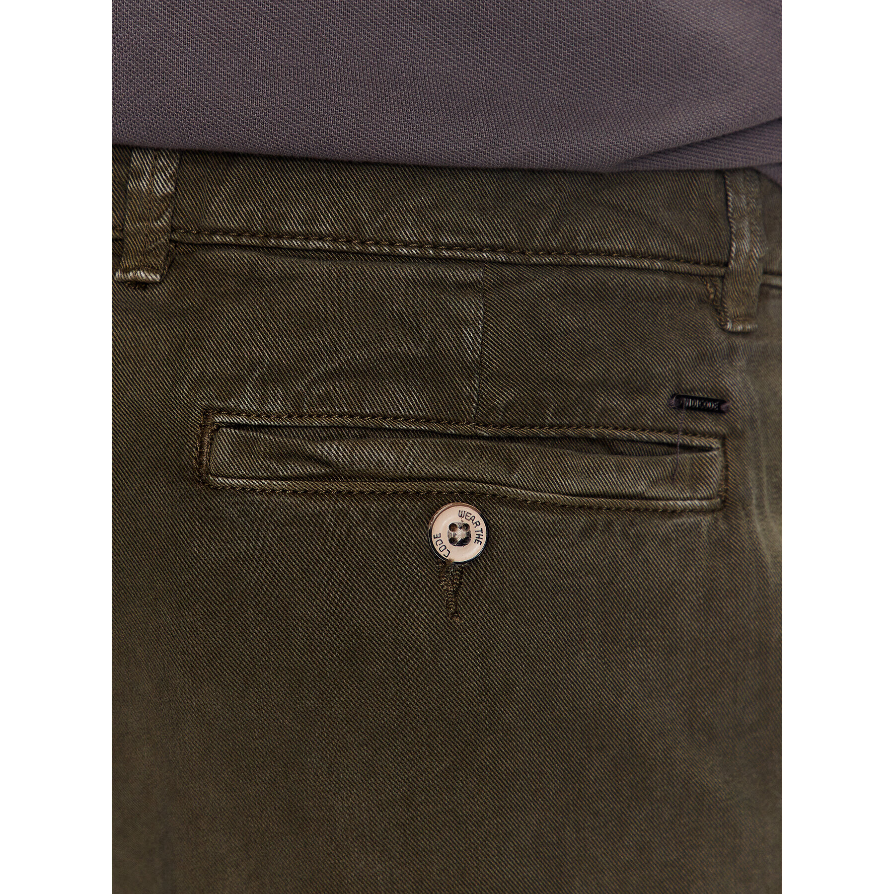 INDICODE Шорти от плат Vino 70-644 Каки Regular Fit - Pepit.bg