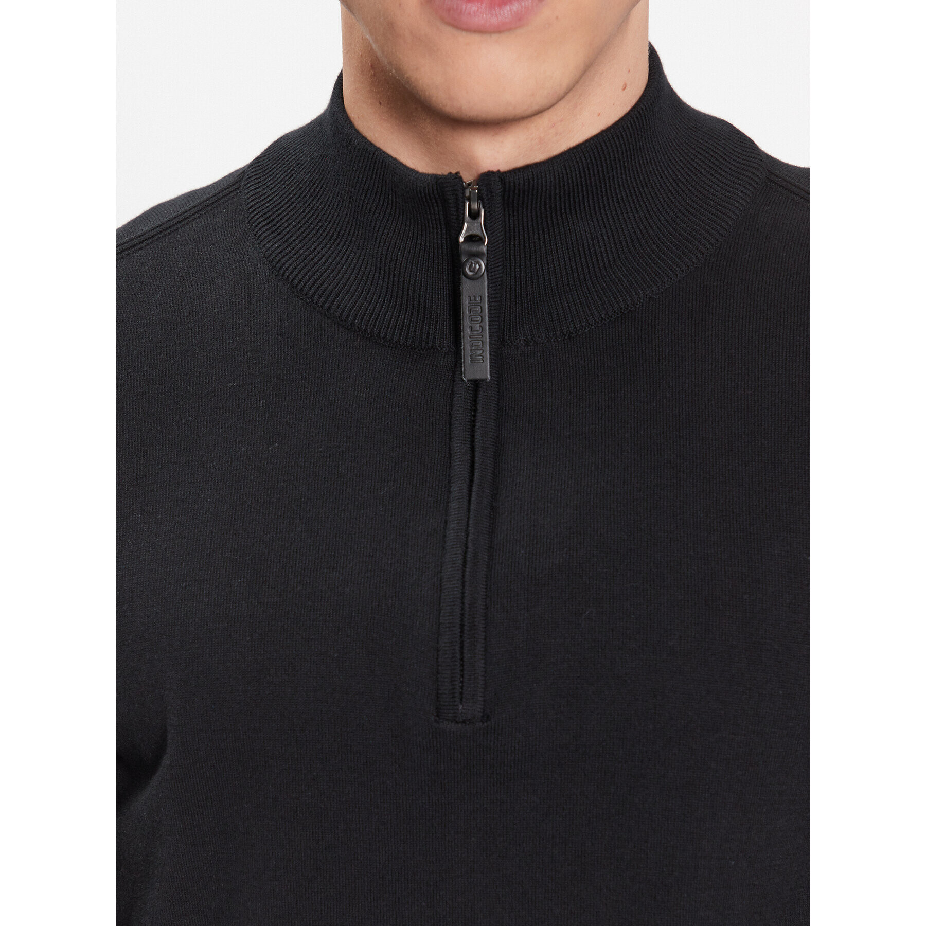 INDICODE Суитшърт Ancona 35-298 Черен Regular Fit - Pepit.bg