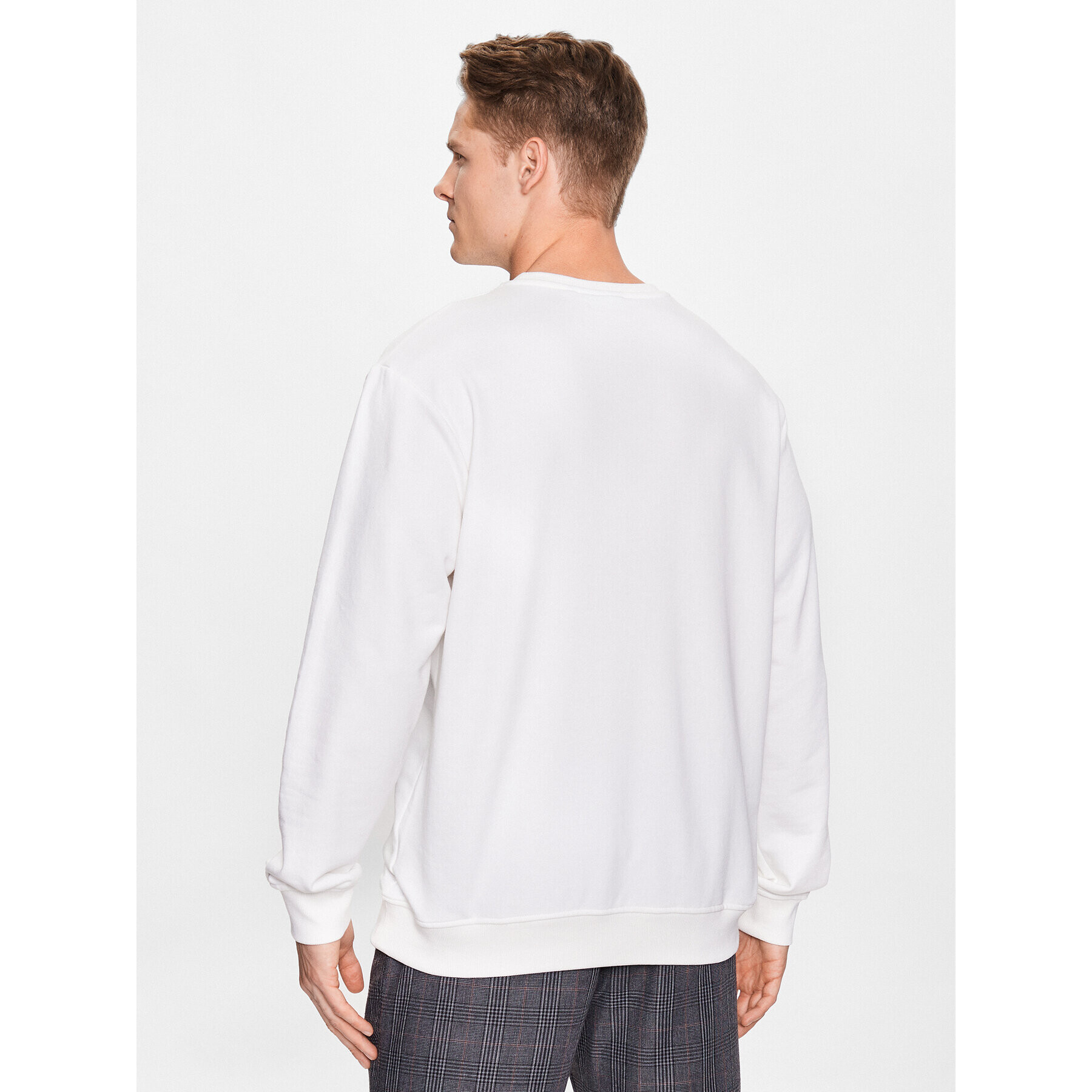 INDICODE Суитшърт Holt 50-251 Бял Regular Fit - Pepit.bg