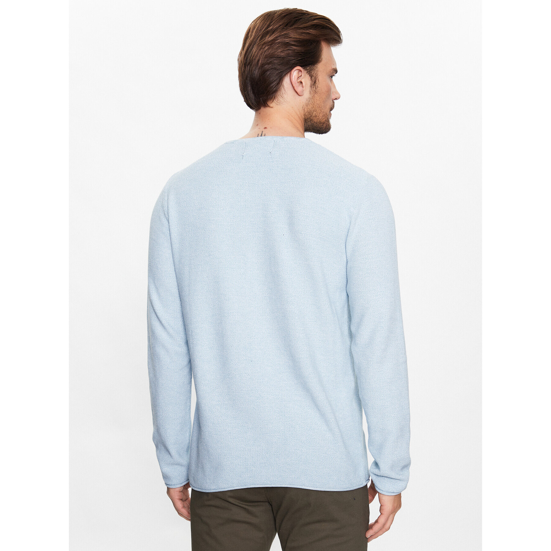 INDICODE Суитшърт Kristian 35-128 Син Regular Fit - Pepit.bg