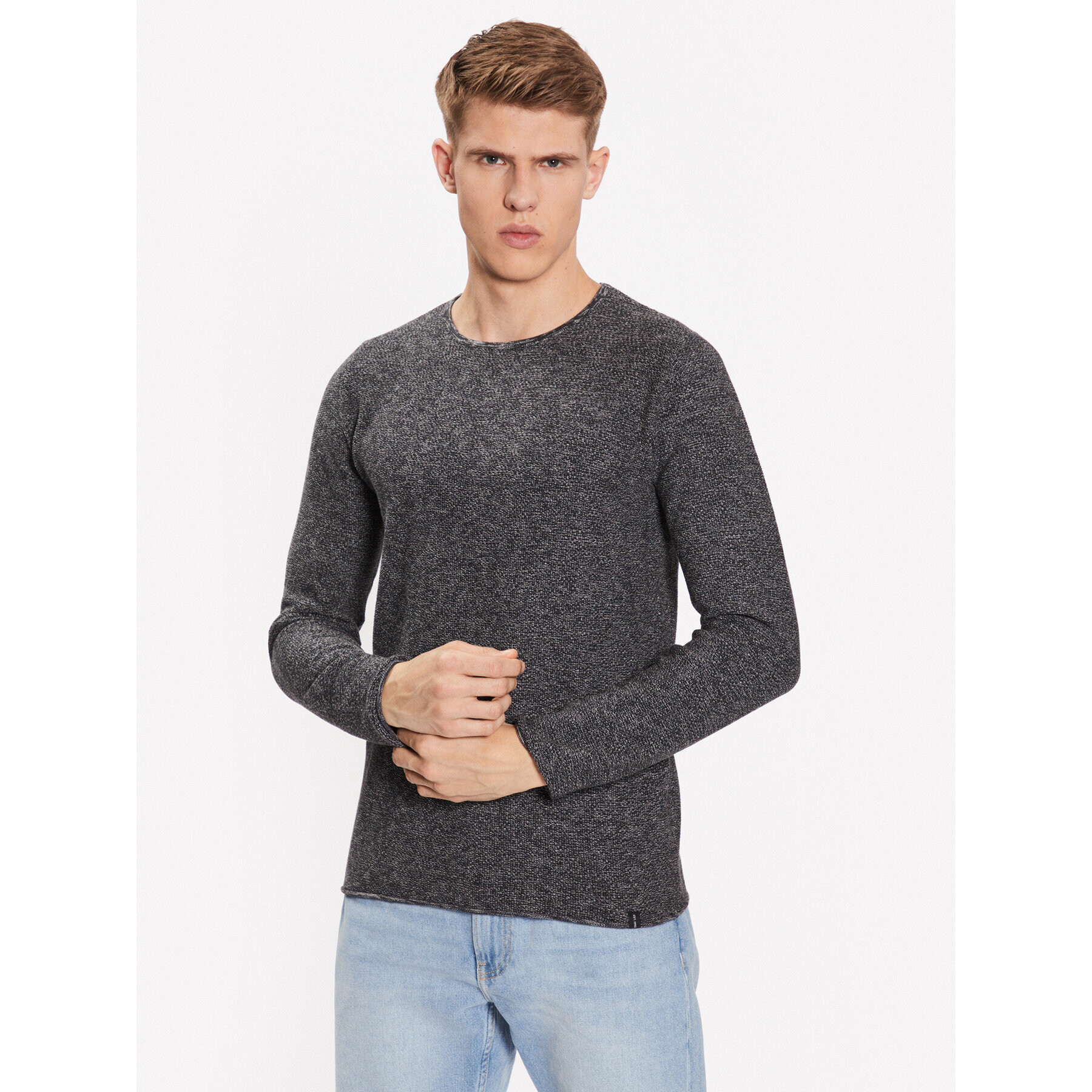 INDICODE Суитшърт Kristian 35-128 Сив Regular Fit - Pepit.bg