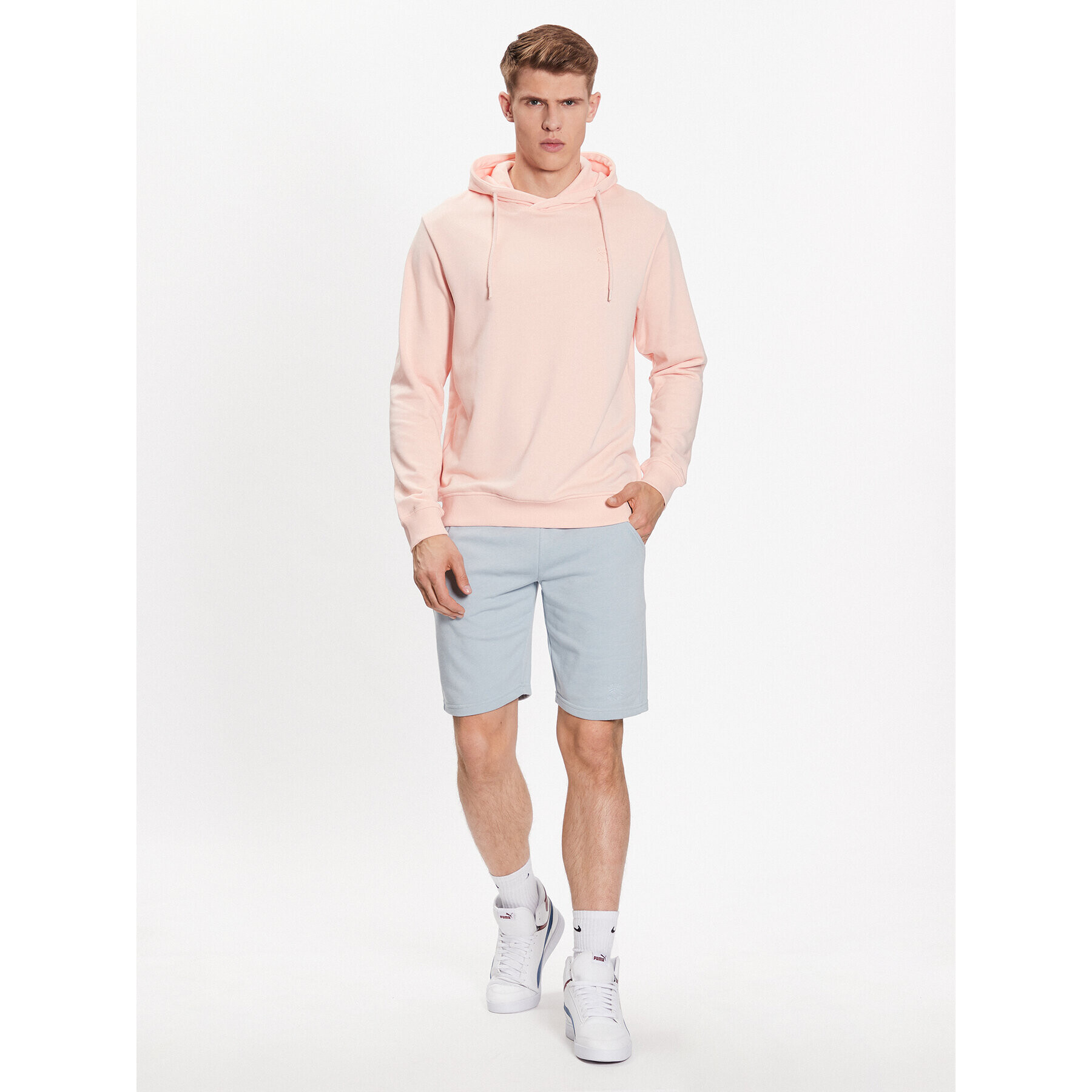INDICODE Суитшърт Wilkins 50-233 Розов Regular Fit - Pepit.bg