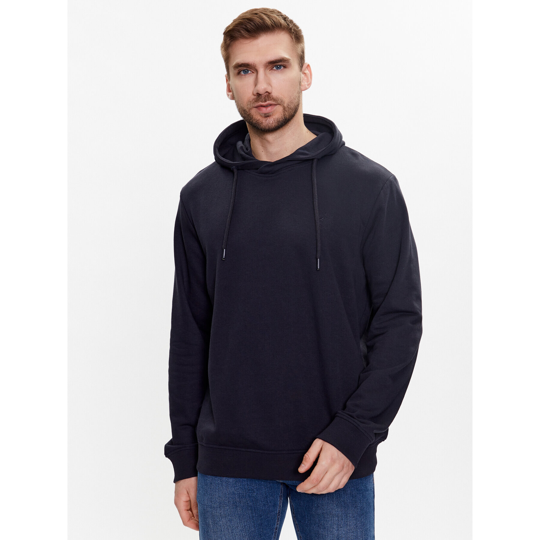 INDICODE Суитшърт Wilkins 50-233 Тъмносин Regular Fit - Pepit.bg