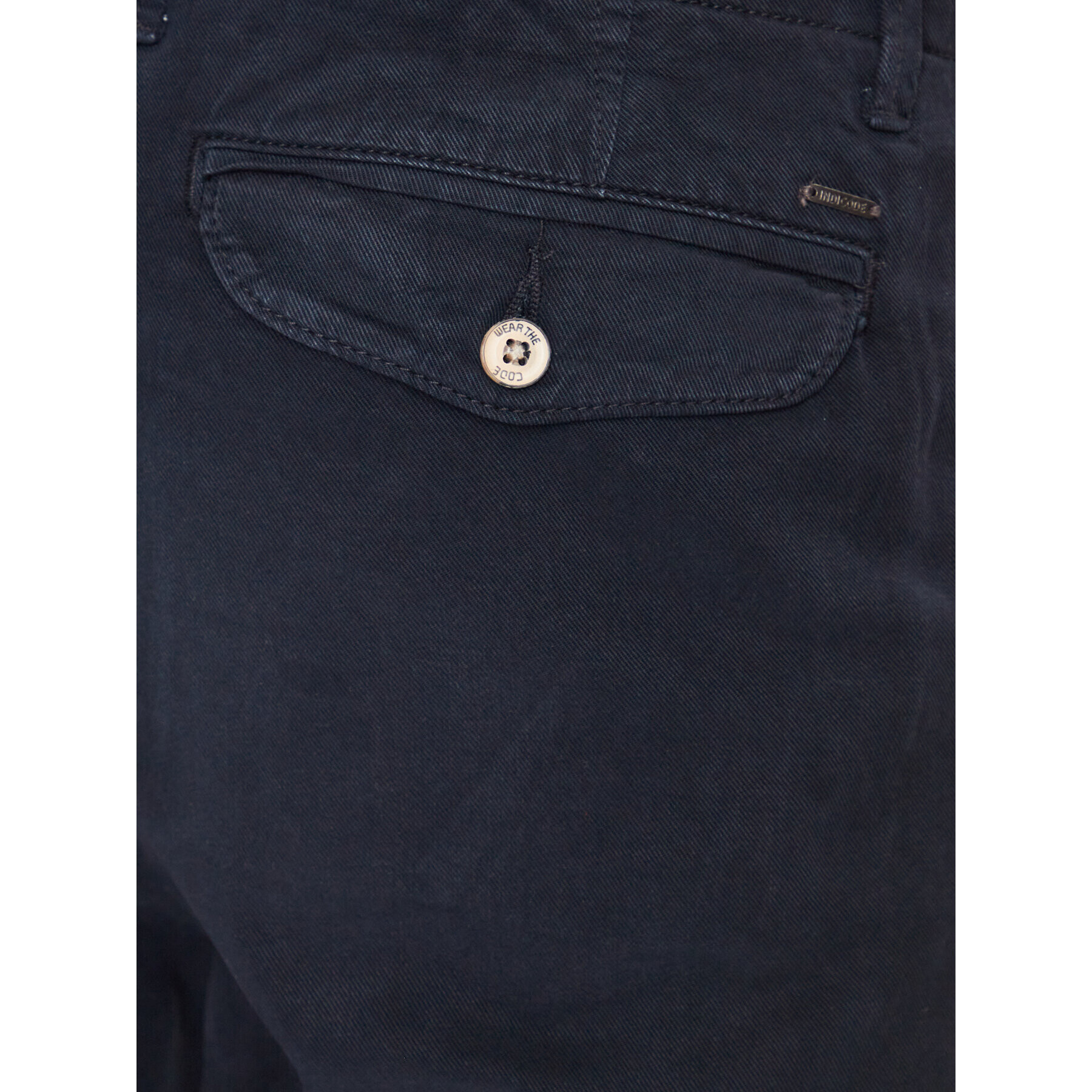INDICODE Текстилни панталони Ville 60-291 Тъмносин Regular Fit - Pepit.bg