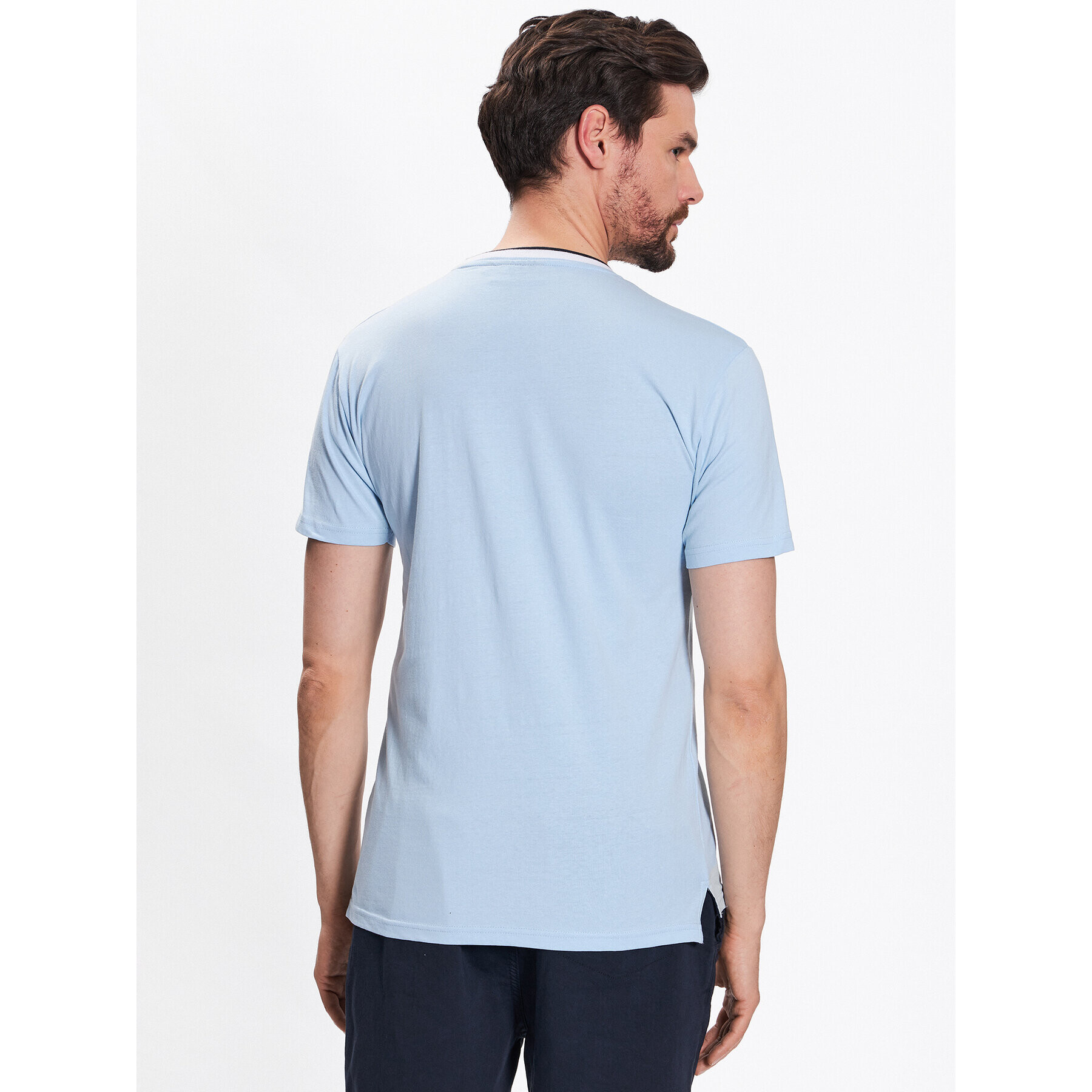 INDICODE Тишърт Atlas 40-927 Син Regular Fit - Pepit.bg