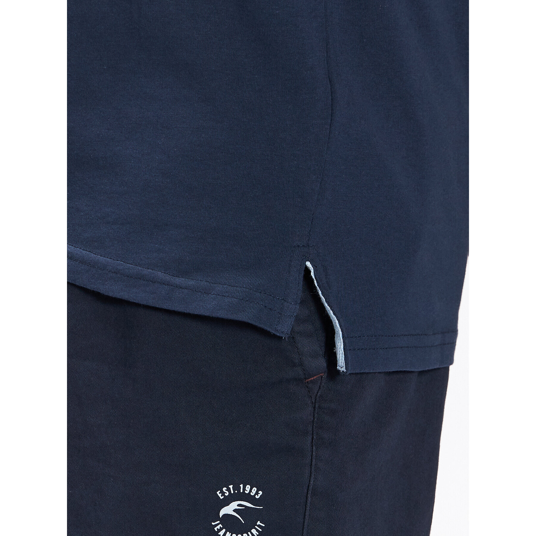 INDICODE Тишърт Atlas 40-927 Тъмносин Regular Fit - Pepit.bg