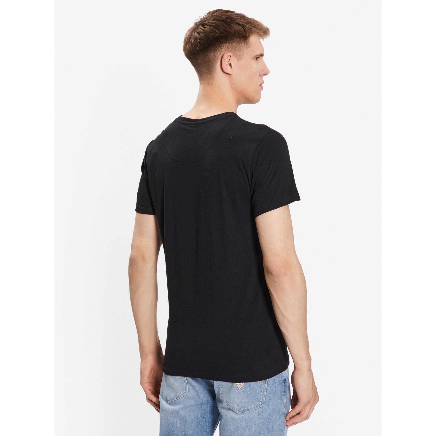 INDICODE Тишърт Axel 41-005 Черен Regular Fit - Pepit.bg