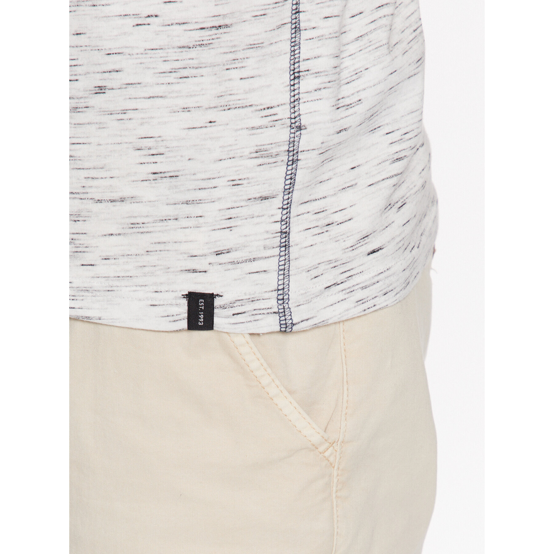 INDICODE Тишърт Blaine 40-042 Сив Regular Fit - Pepit.bg