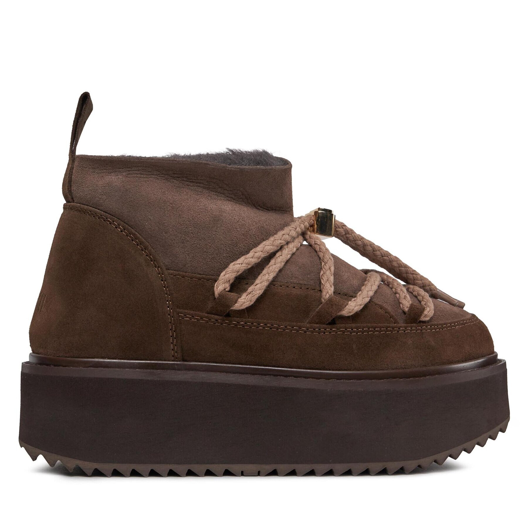 Inuikii Апрески Classic Low Platform 75104-105 Кафяв - Pepit.bg