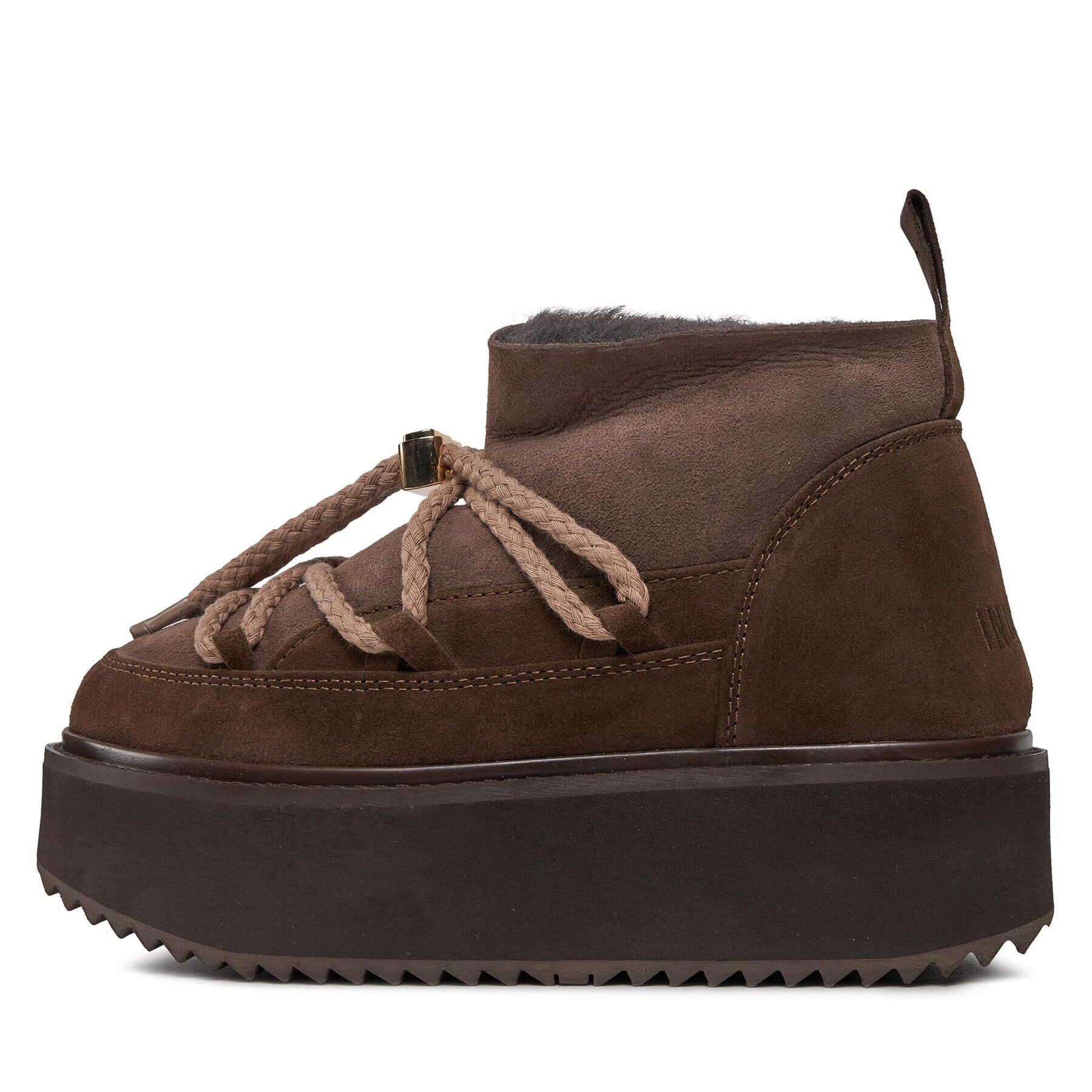 Inuikii Апрески Classic Low Platform 75104-105 Кафяв - Pepit.bg
